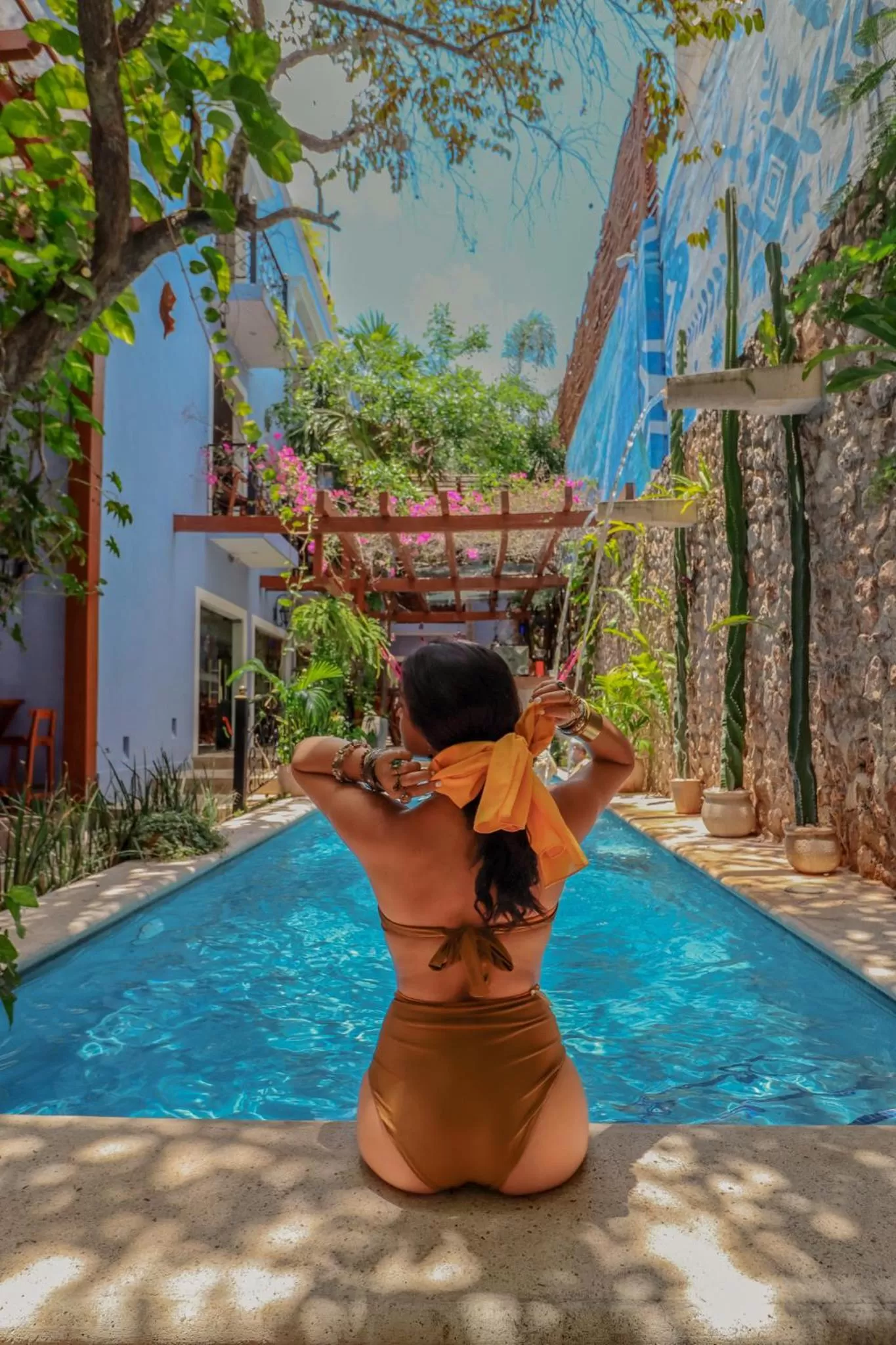 Garden in Le Muuch Hotel Boutique