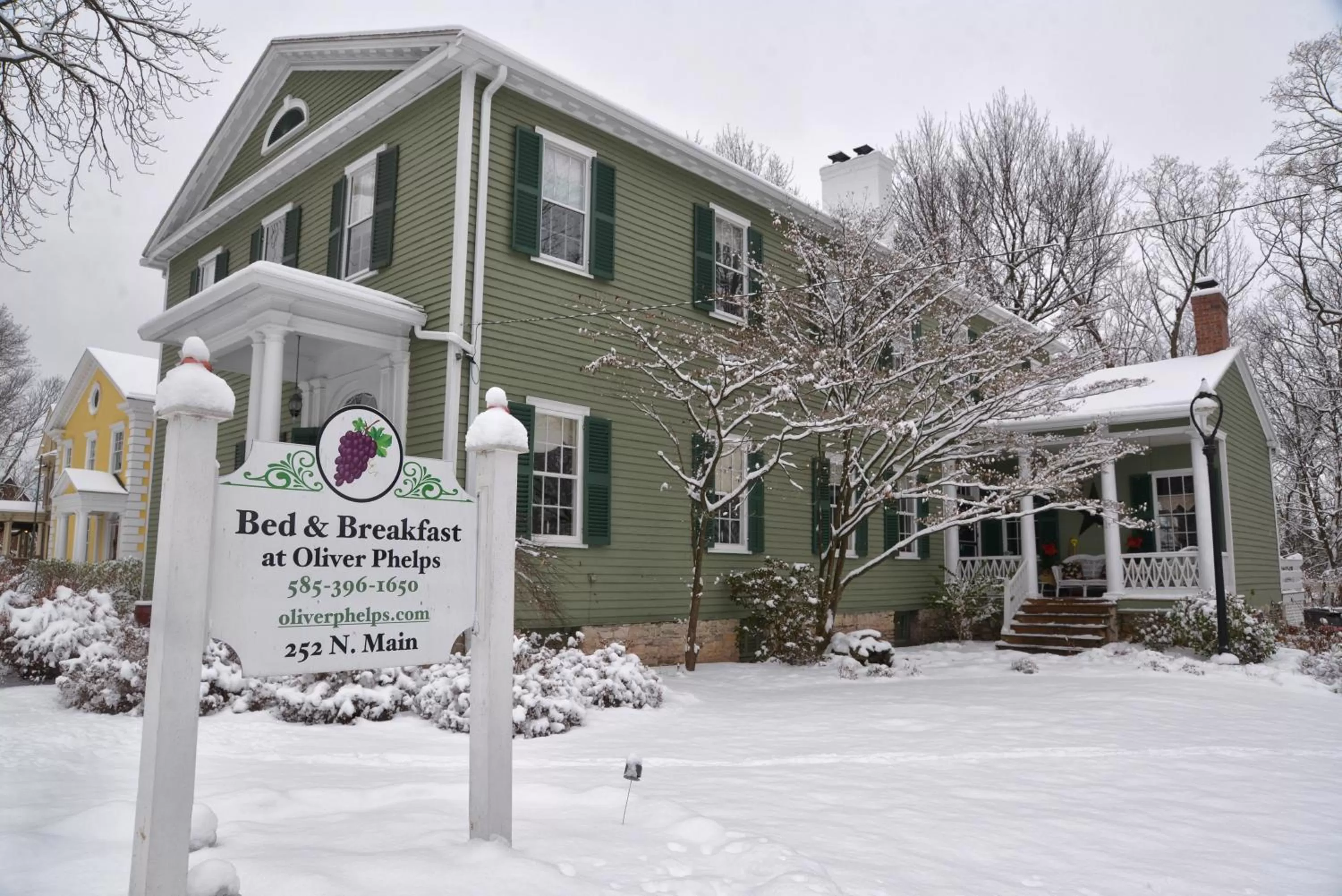 Property building in The Bed and Breakfast at Oliver Phelps