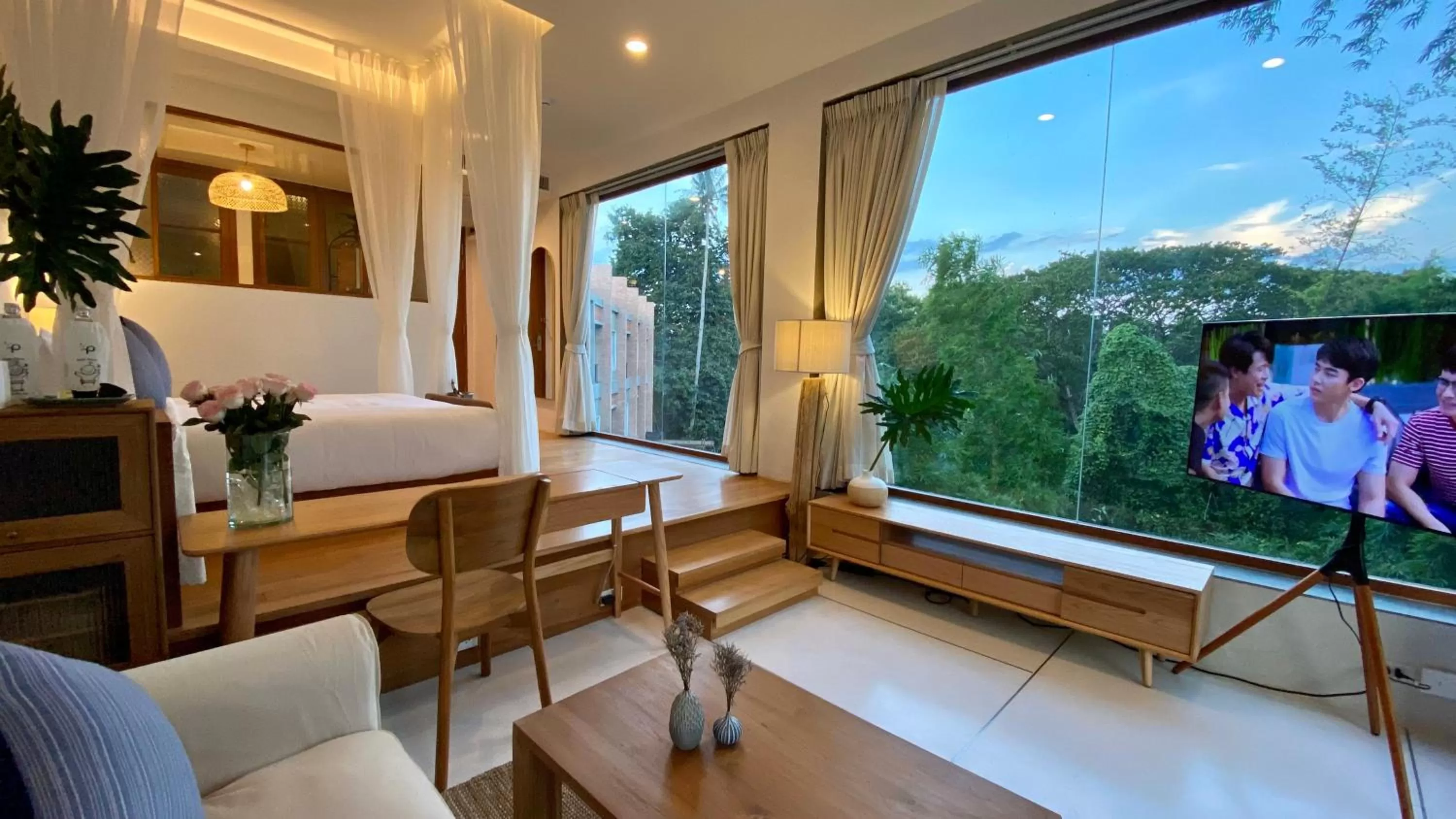 Bed in Proud Phu Fah Muang Chiang Mai