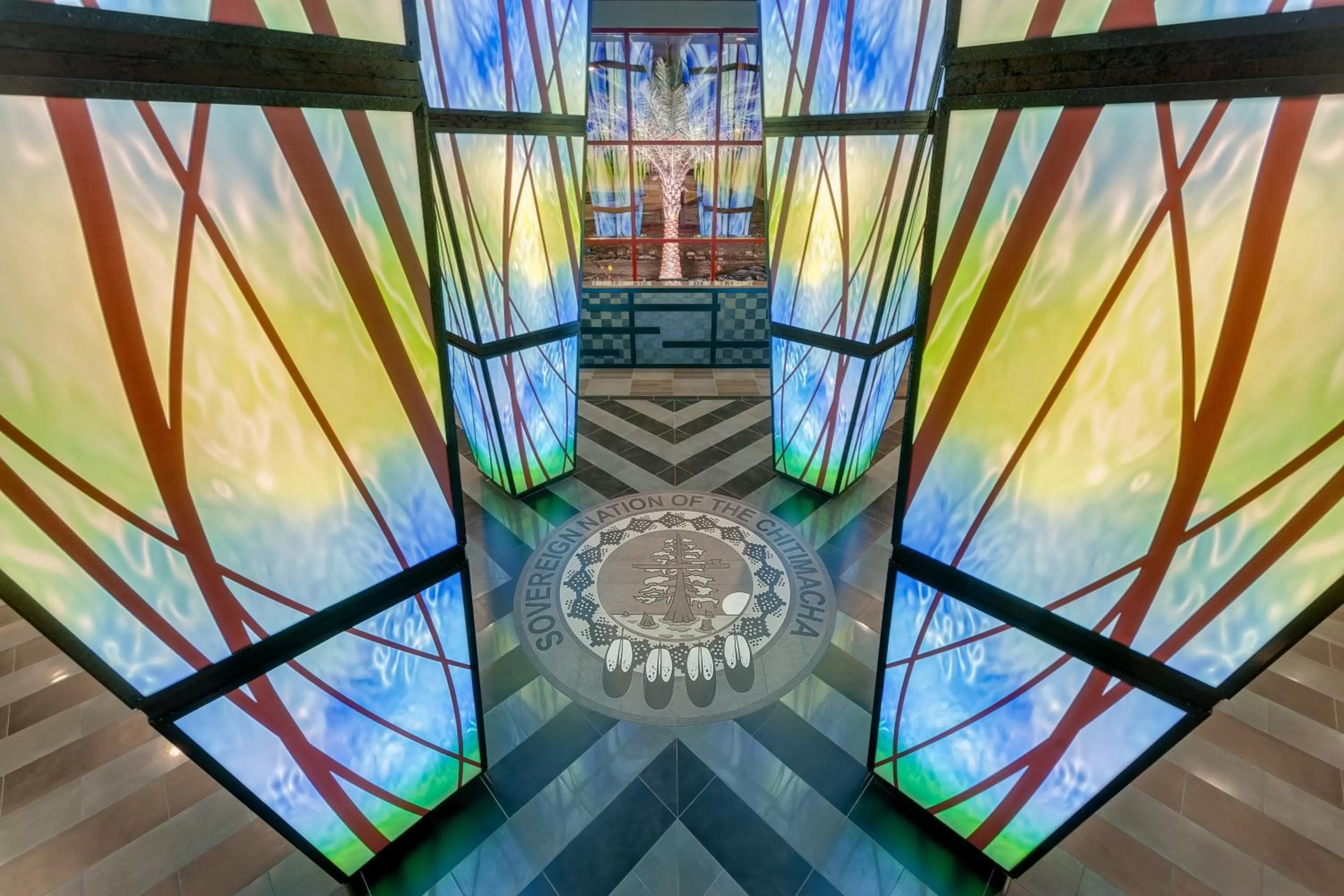 Lobby or reception in Cypress Bayou Casino Hotel