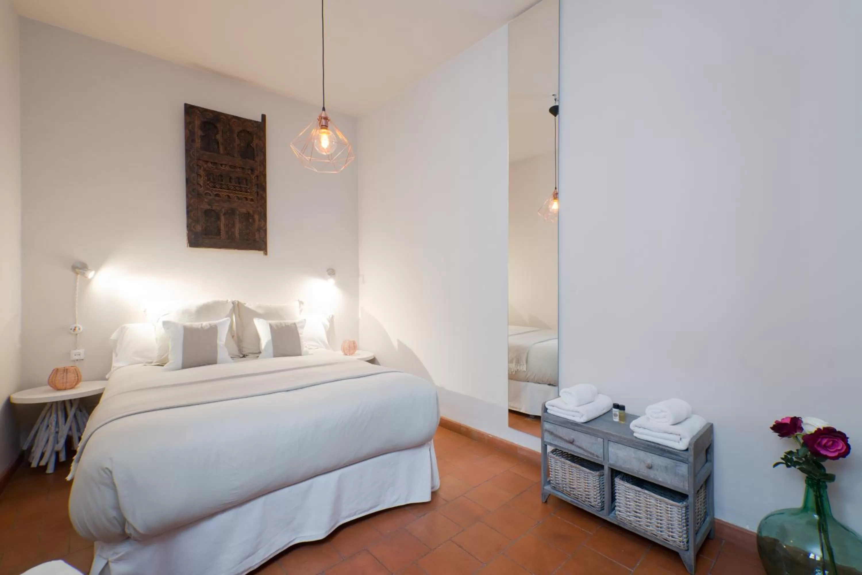 Bedroom, Bed in Casa Bombo