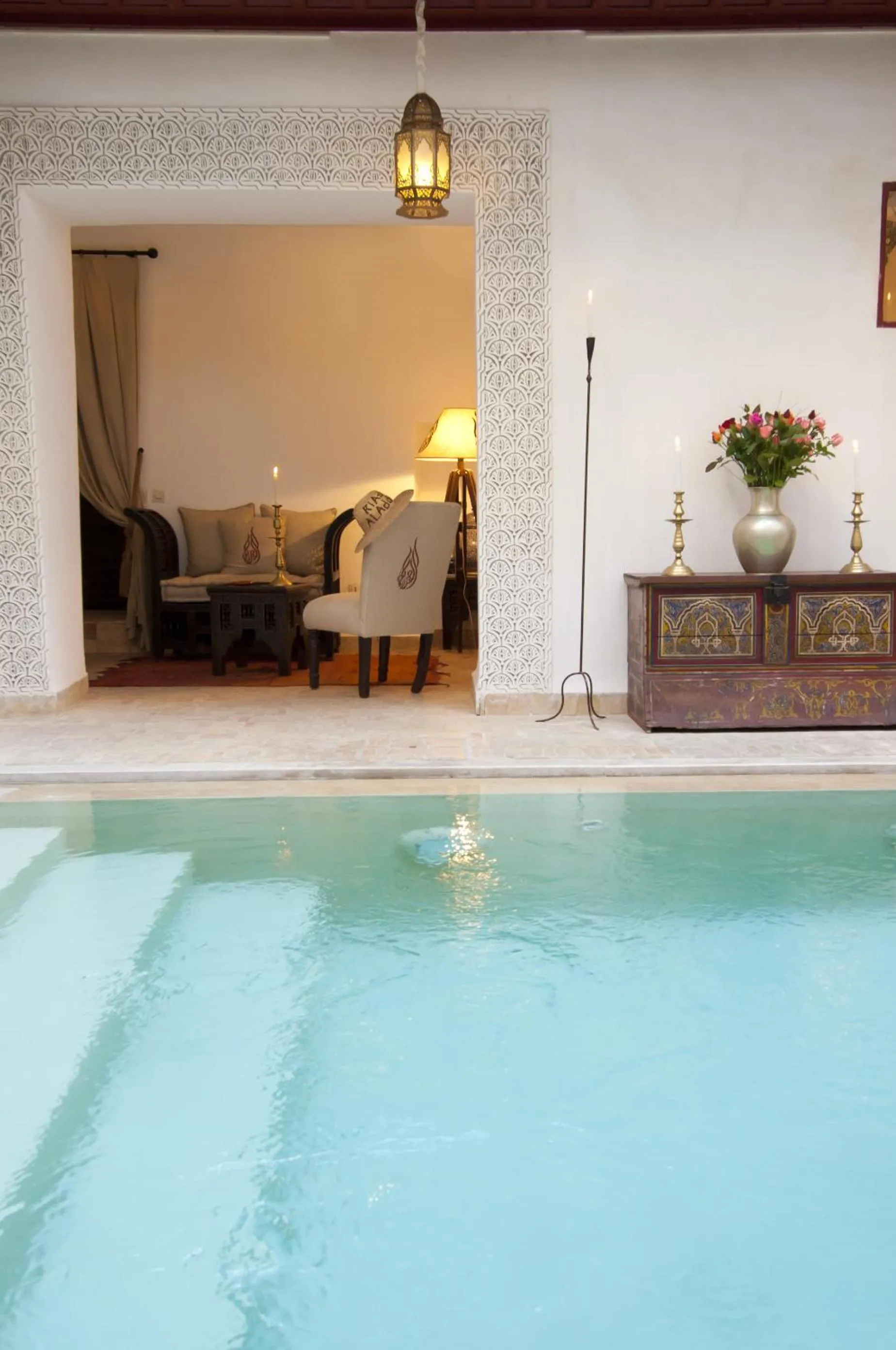 Swimming pool in Riad Aladdin - FERME