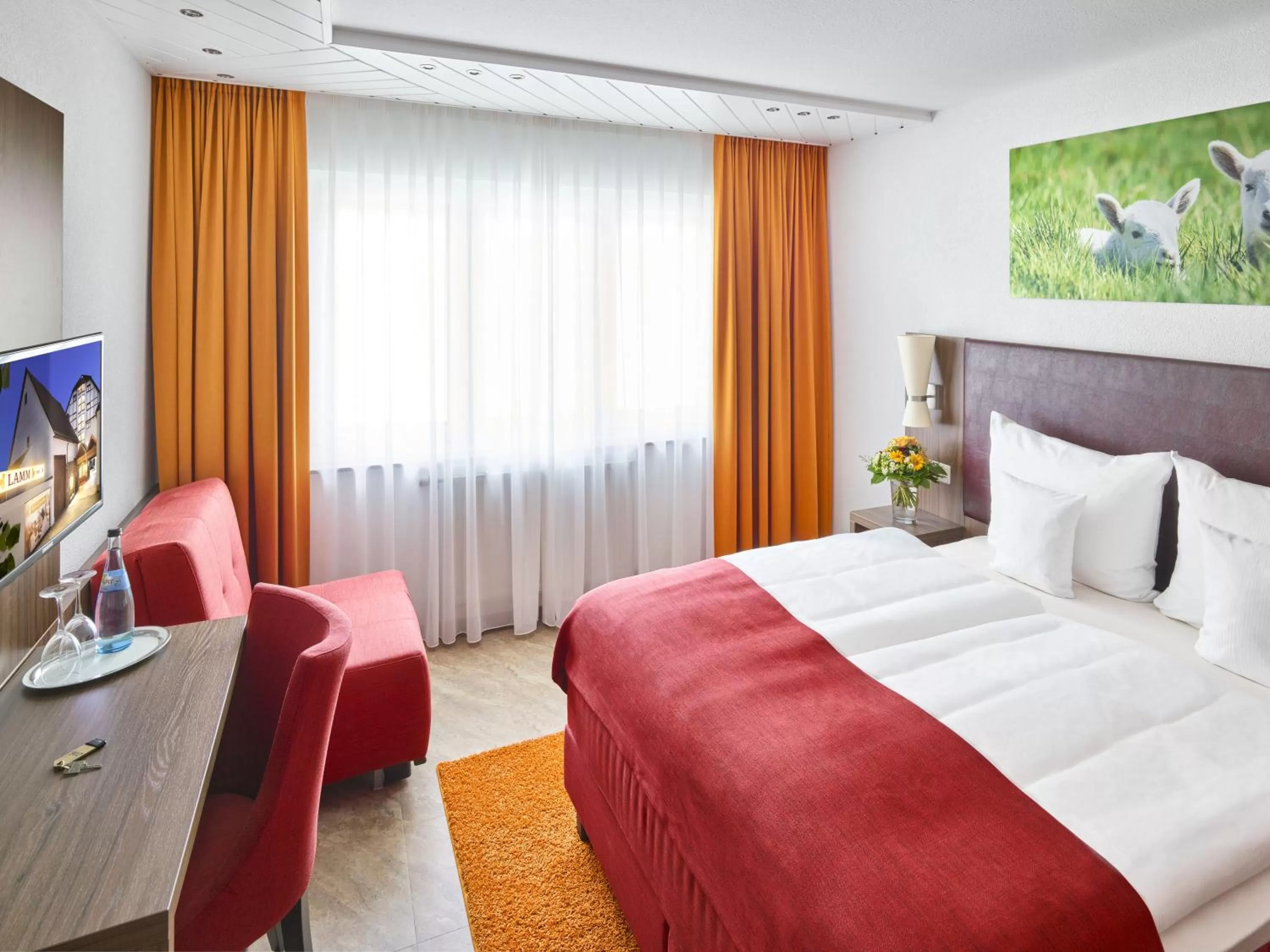 Photo of the whole room, Bed in Hotel Lamm