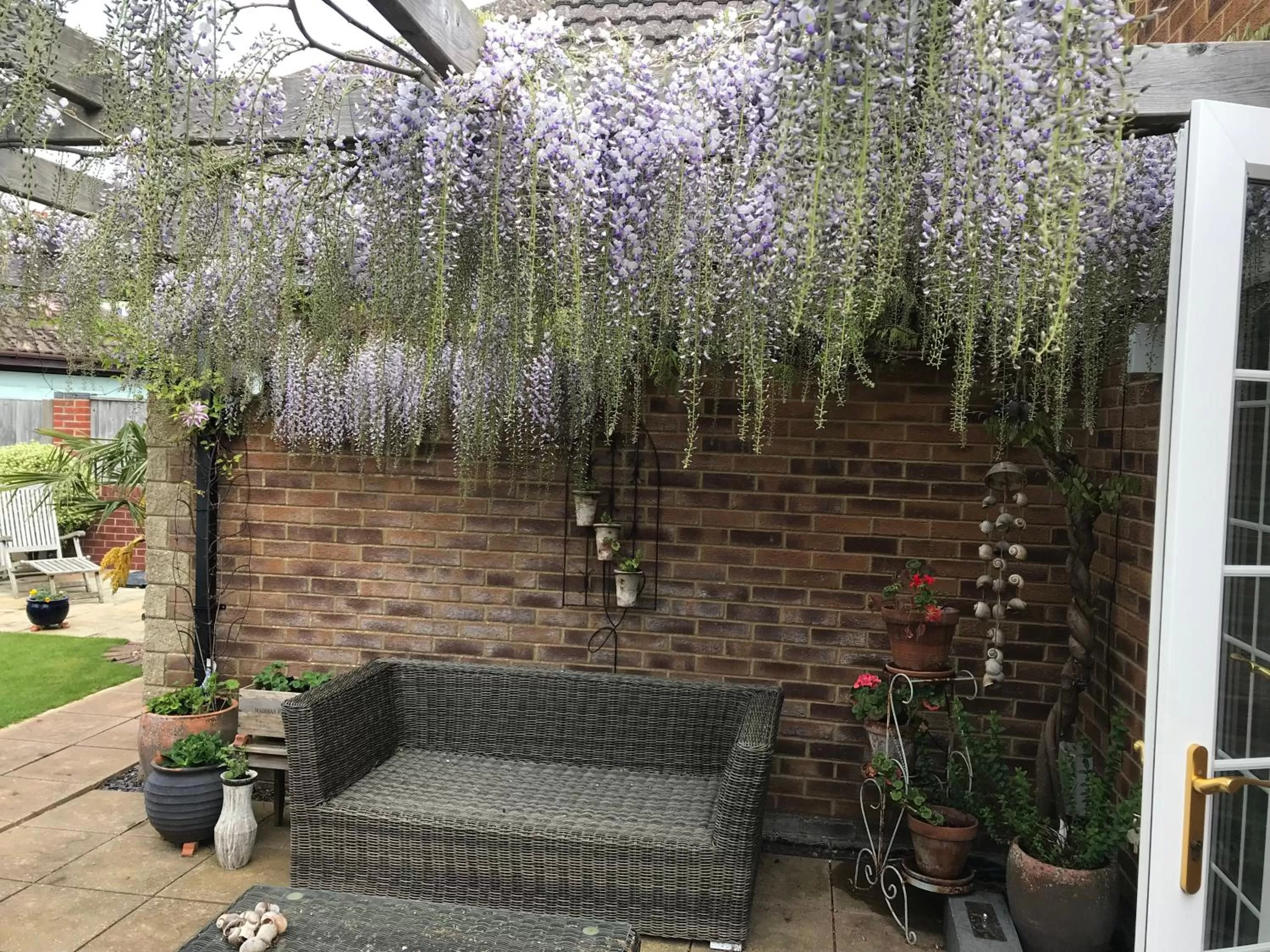Patio in Bub Lane Cottage