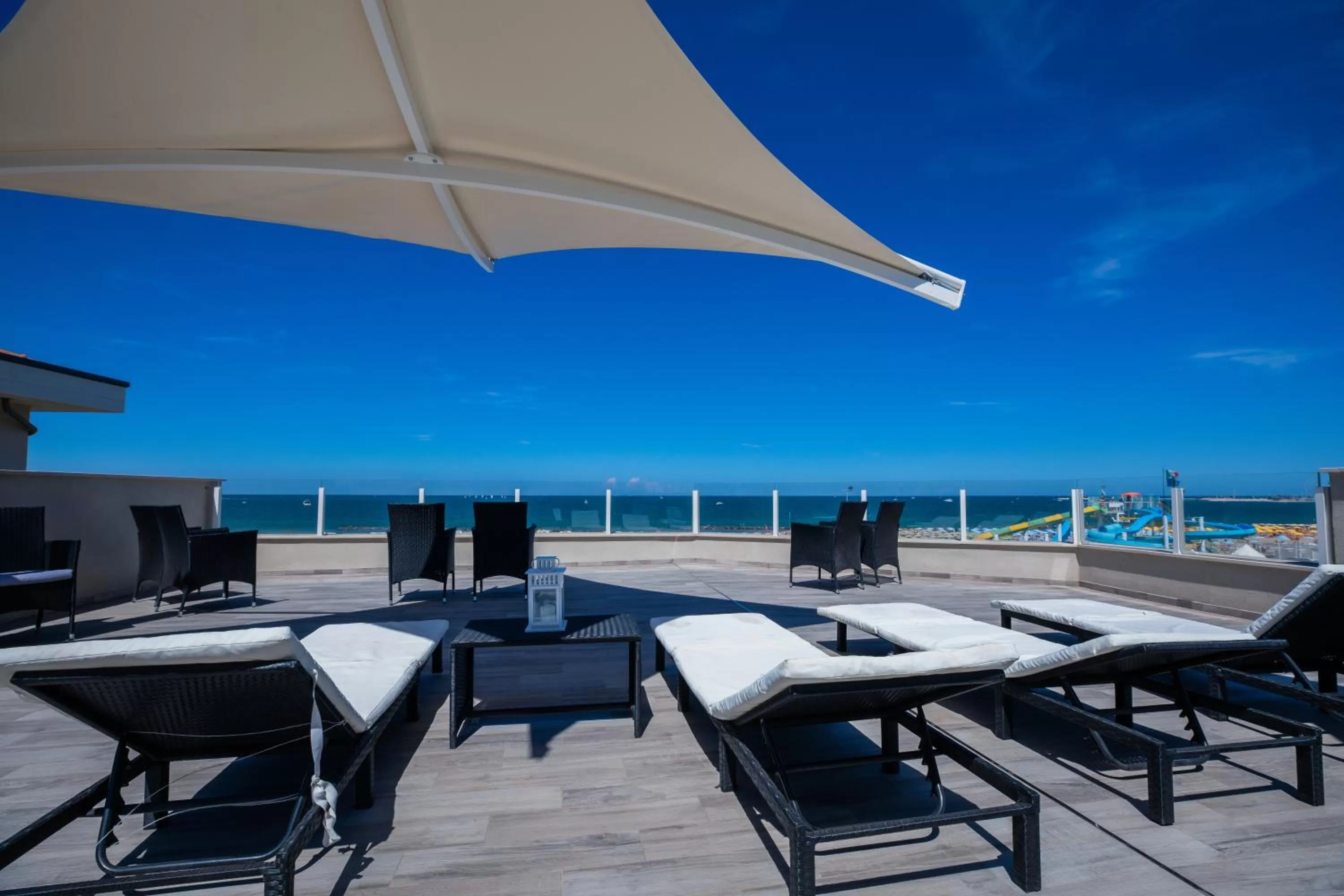 Balcony/Terrace in Hotel Baby