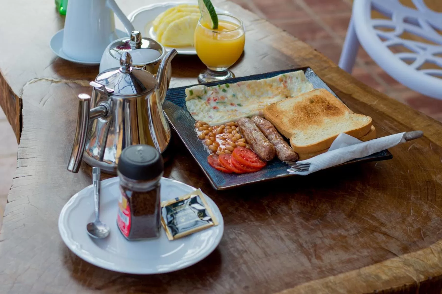 Breakfast in Nile Front Cottages