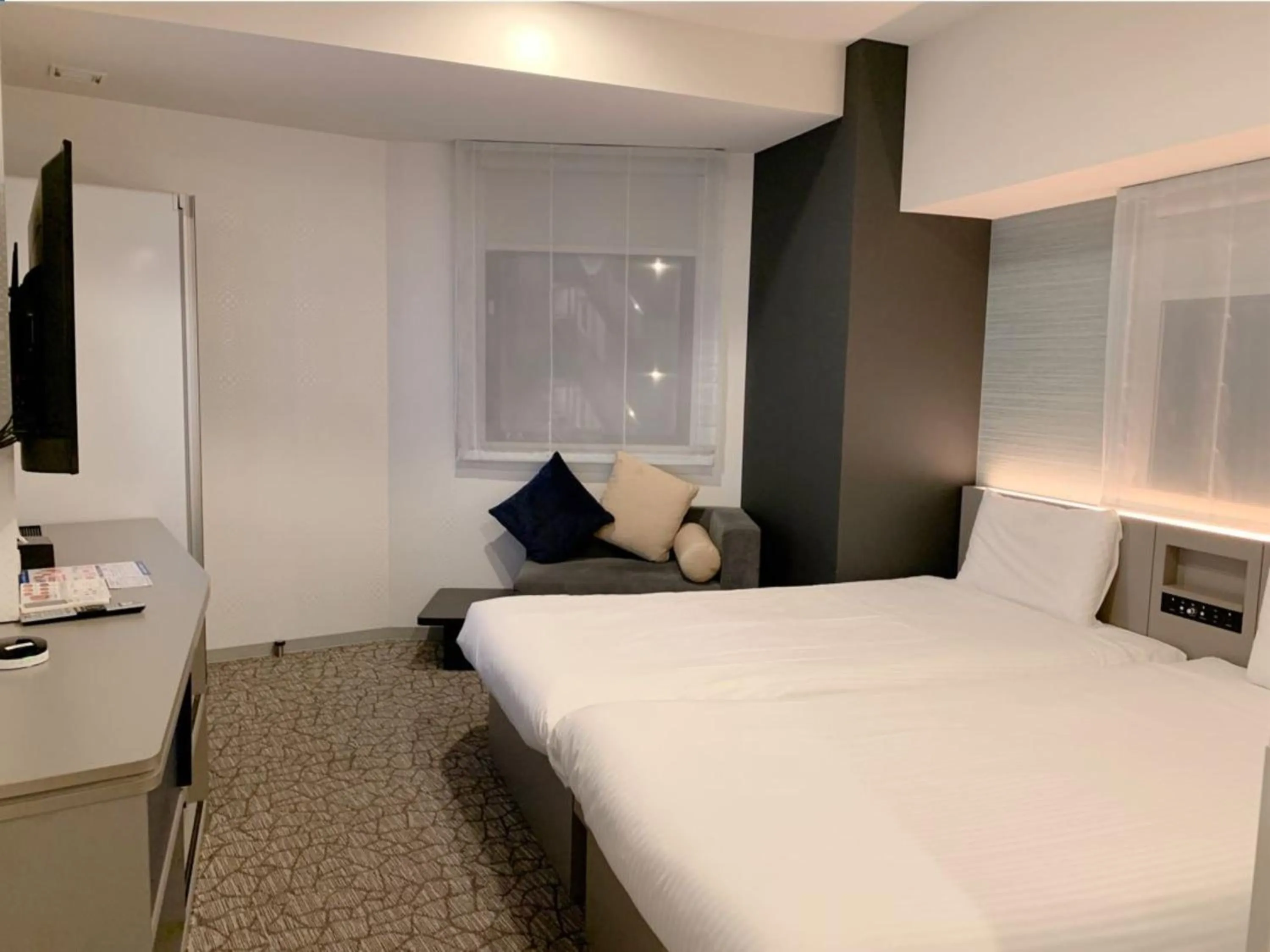 Photo of the whole room, Bed in Henn na Hotel Tokyo Hamamatsucho