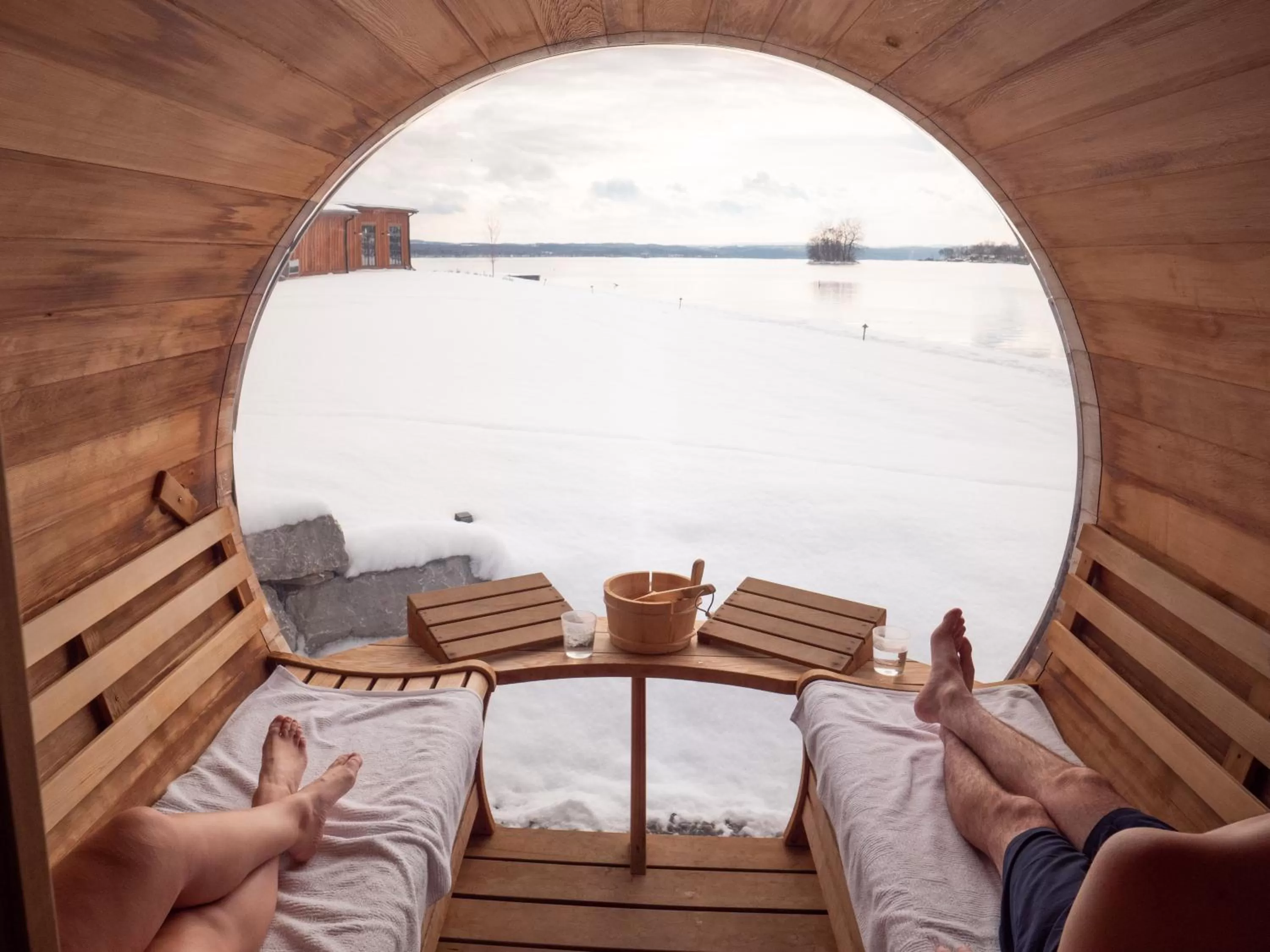 Sauna in The Lake House on Canandaigua