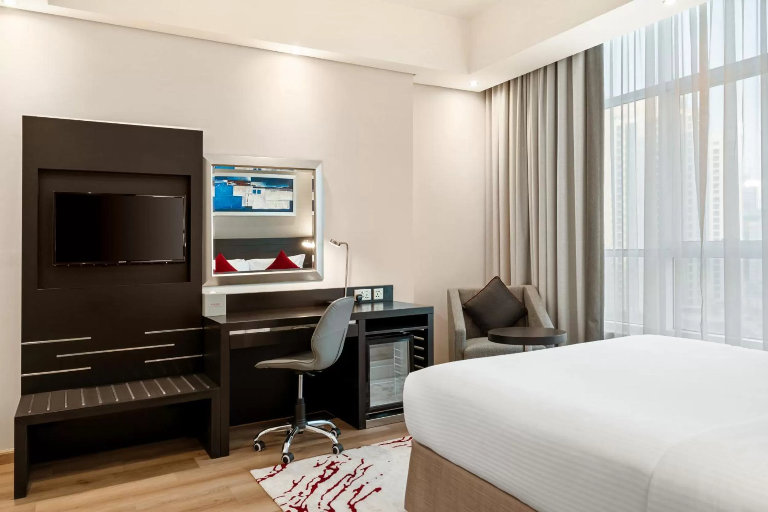 Bed in Ramada by Wyndham Dubai Barsha Heights