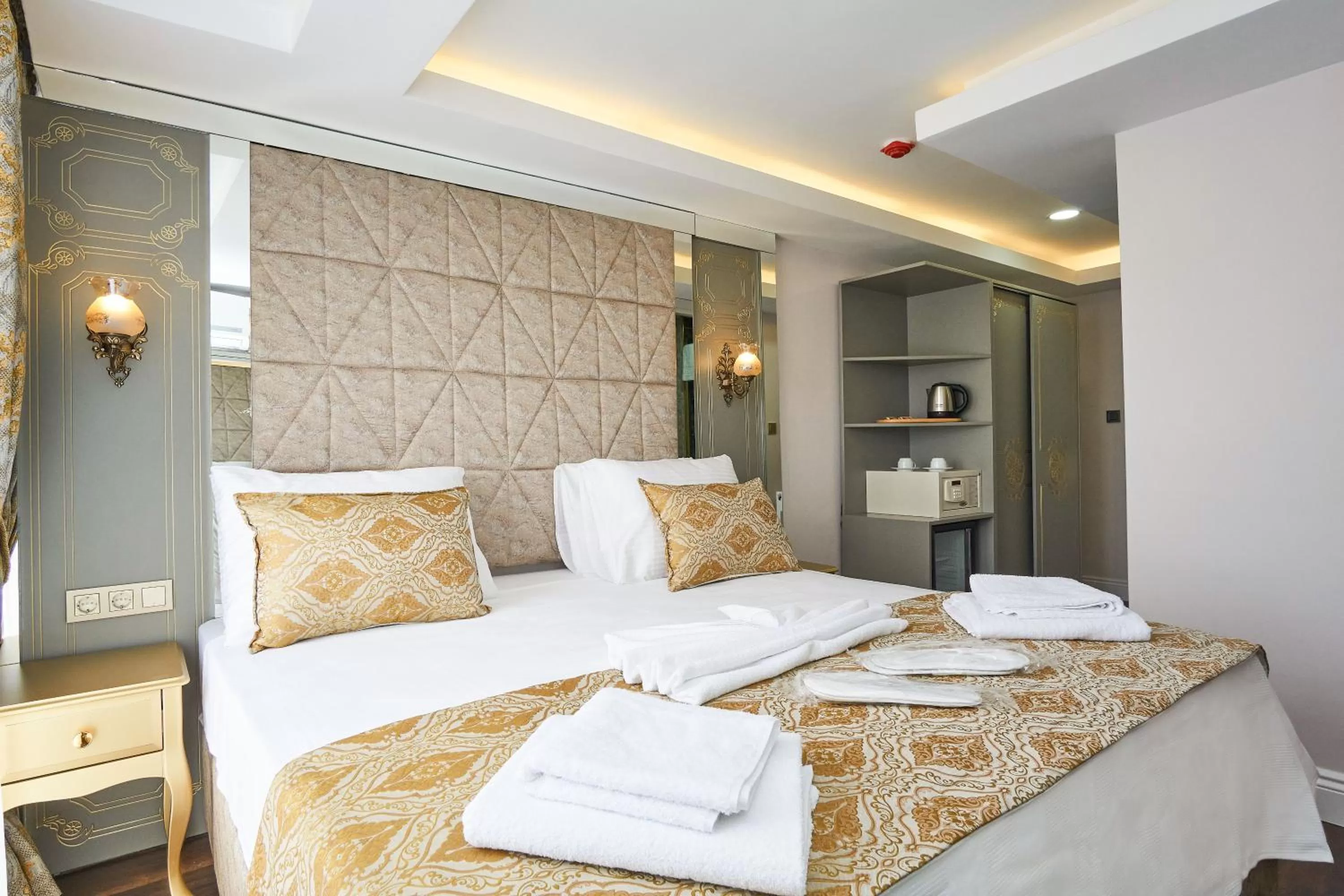 Bed in Sultan Suleyman Palace Hotel & Spa