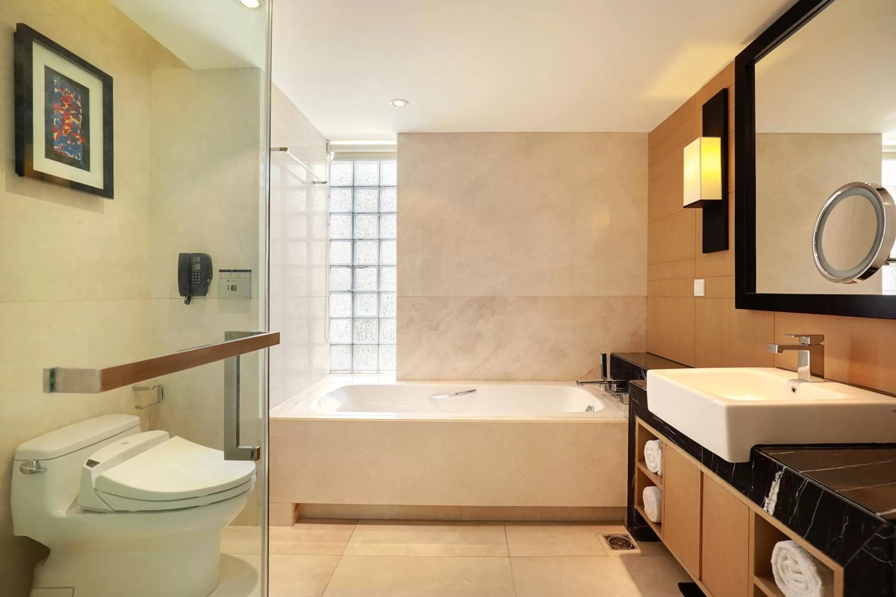 Bathroom in Crowne Plaza Dhaka Gulshan by IHG