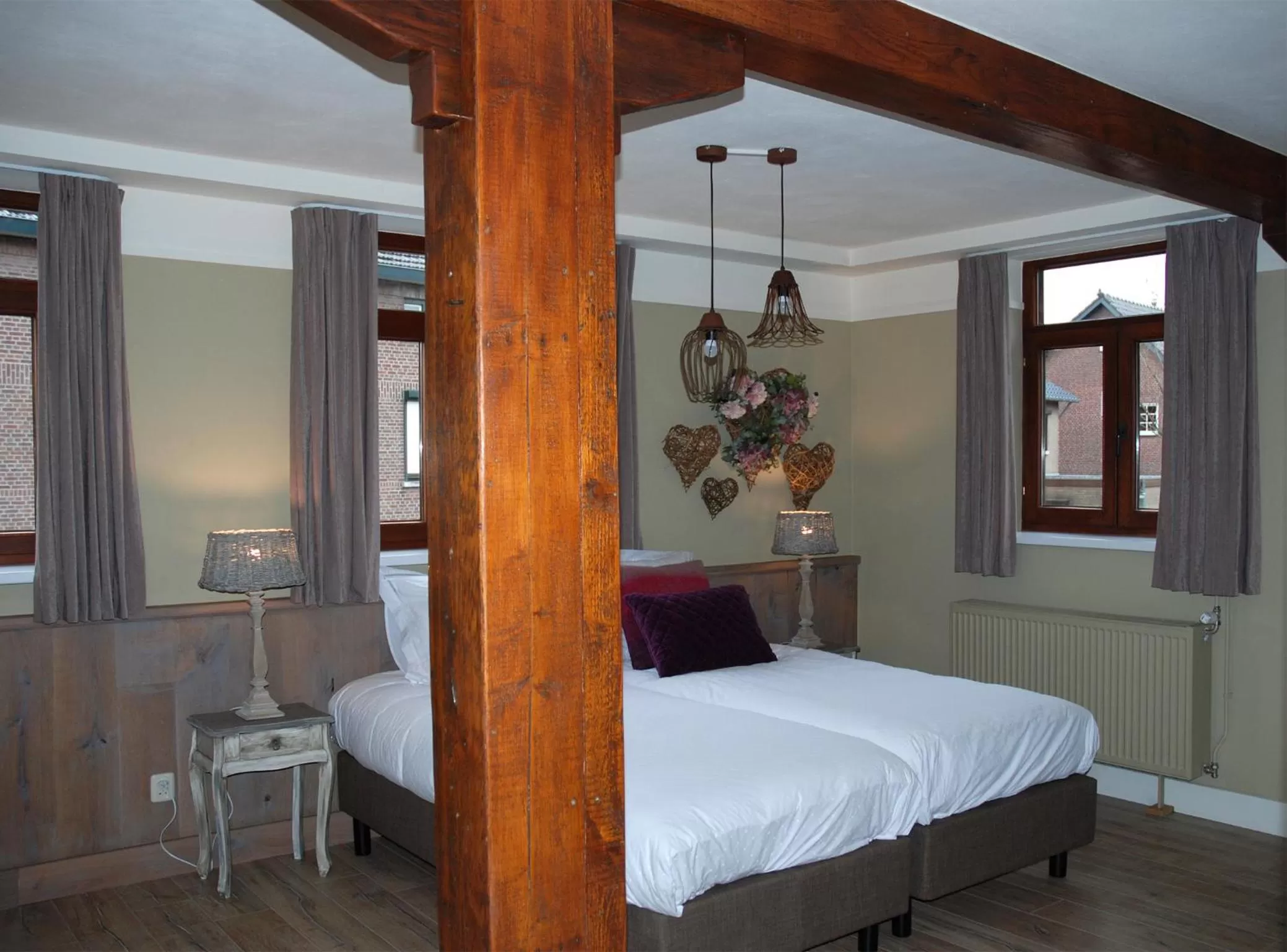 Decorative detail, Bed in Bed en Breakfast VerdeSud