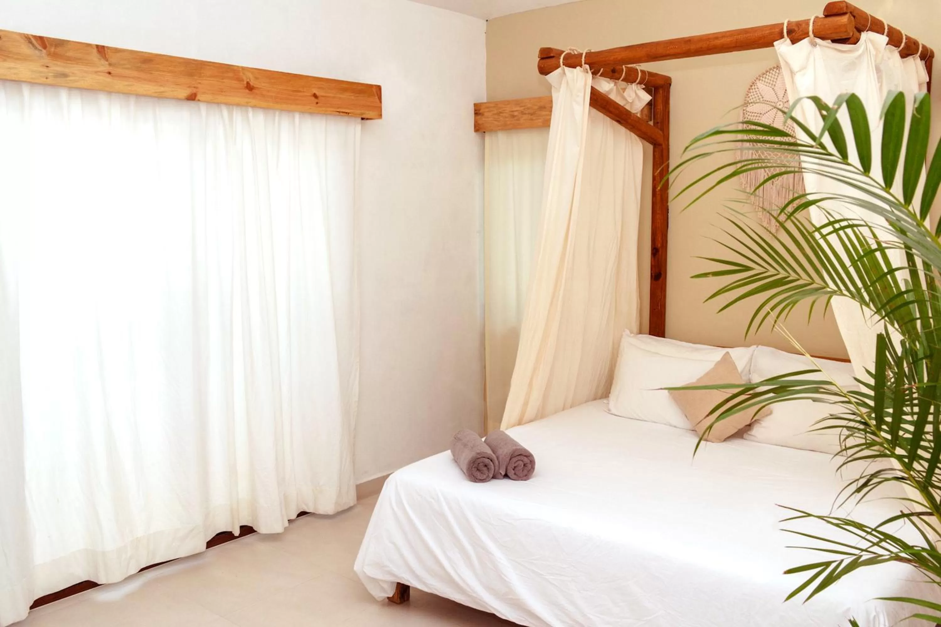 Bed in Enigmatic Hotel Experience