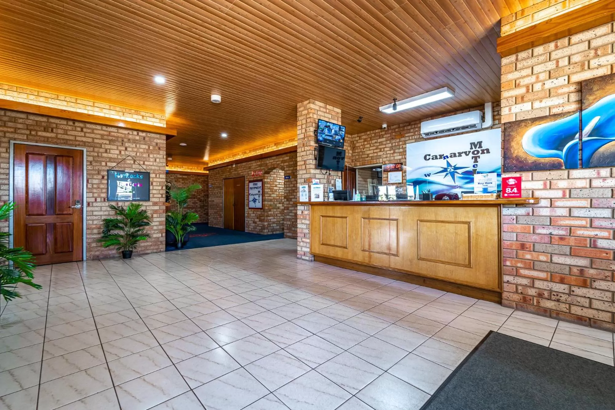 Lobby or reception in Carnarvon Motel