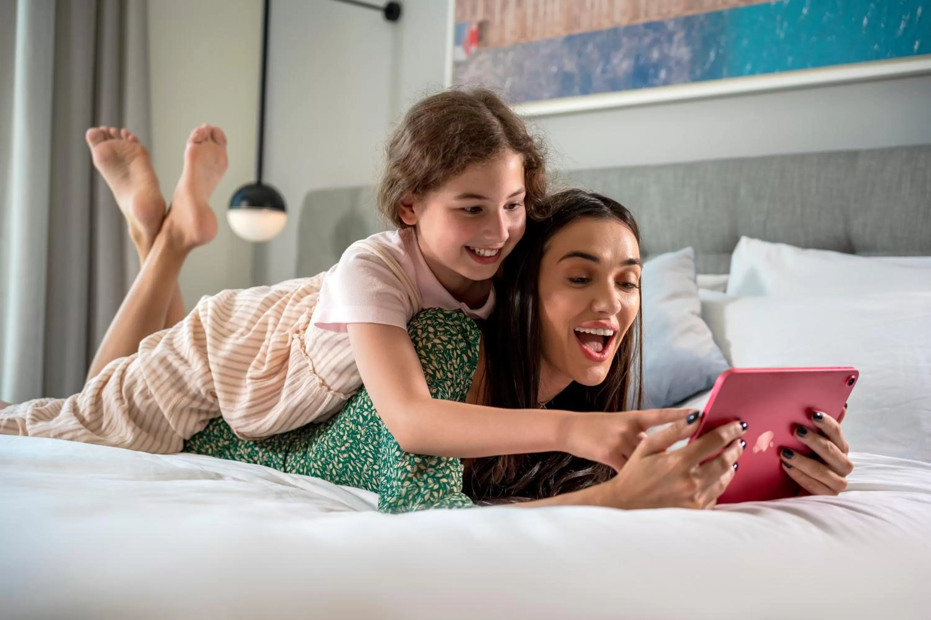 Bedroom, Bed in Th8 Palm Dubai Beach Resort Vignette Collection, an IHG hotel