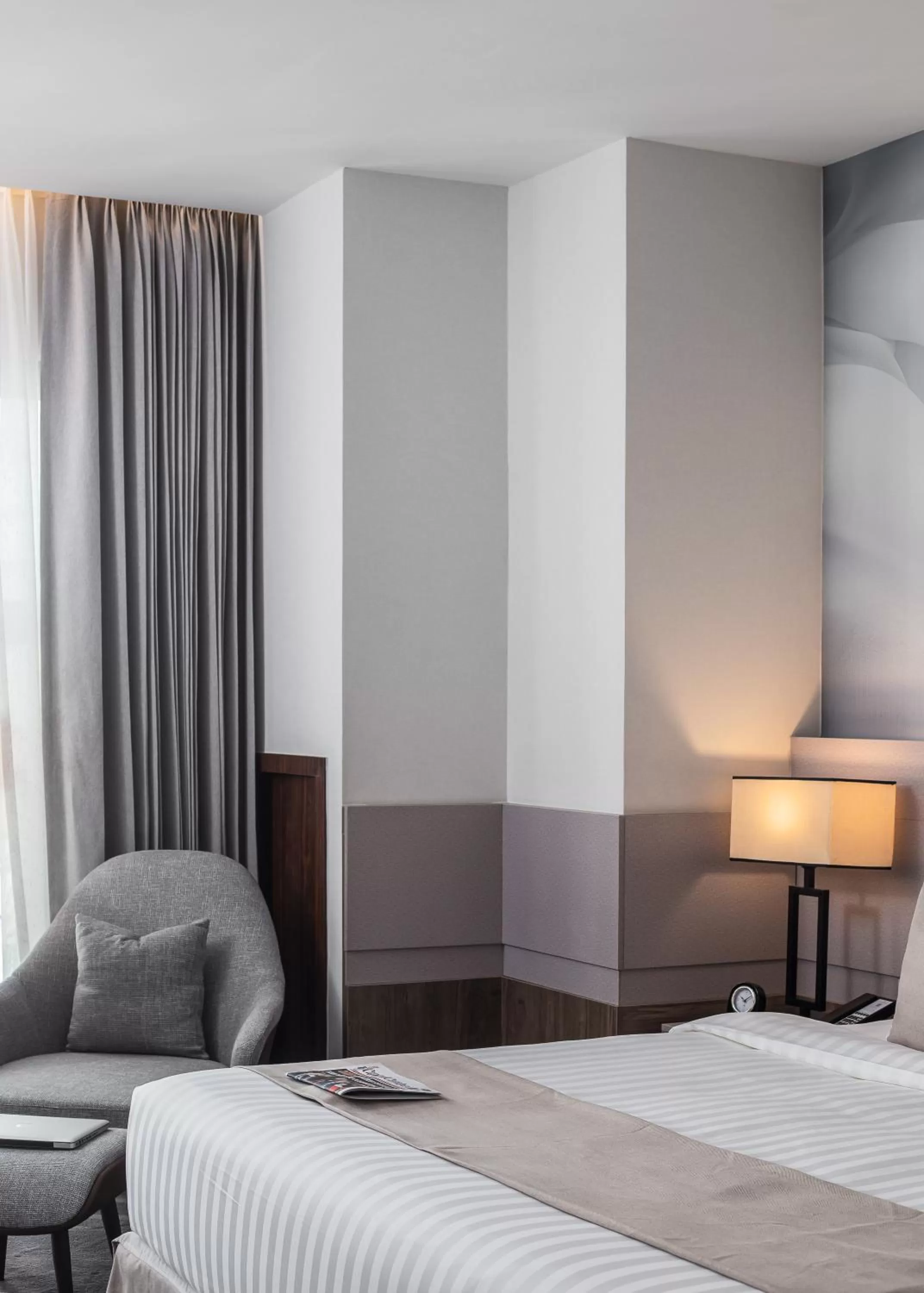 Bed in Sensory Park Urban Hotel