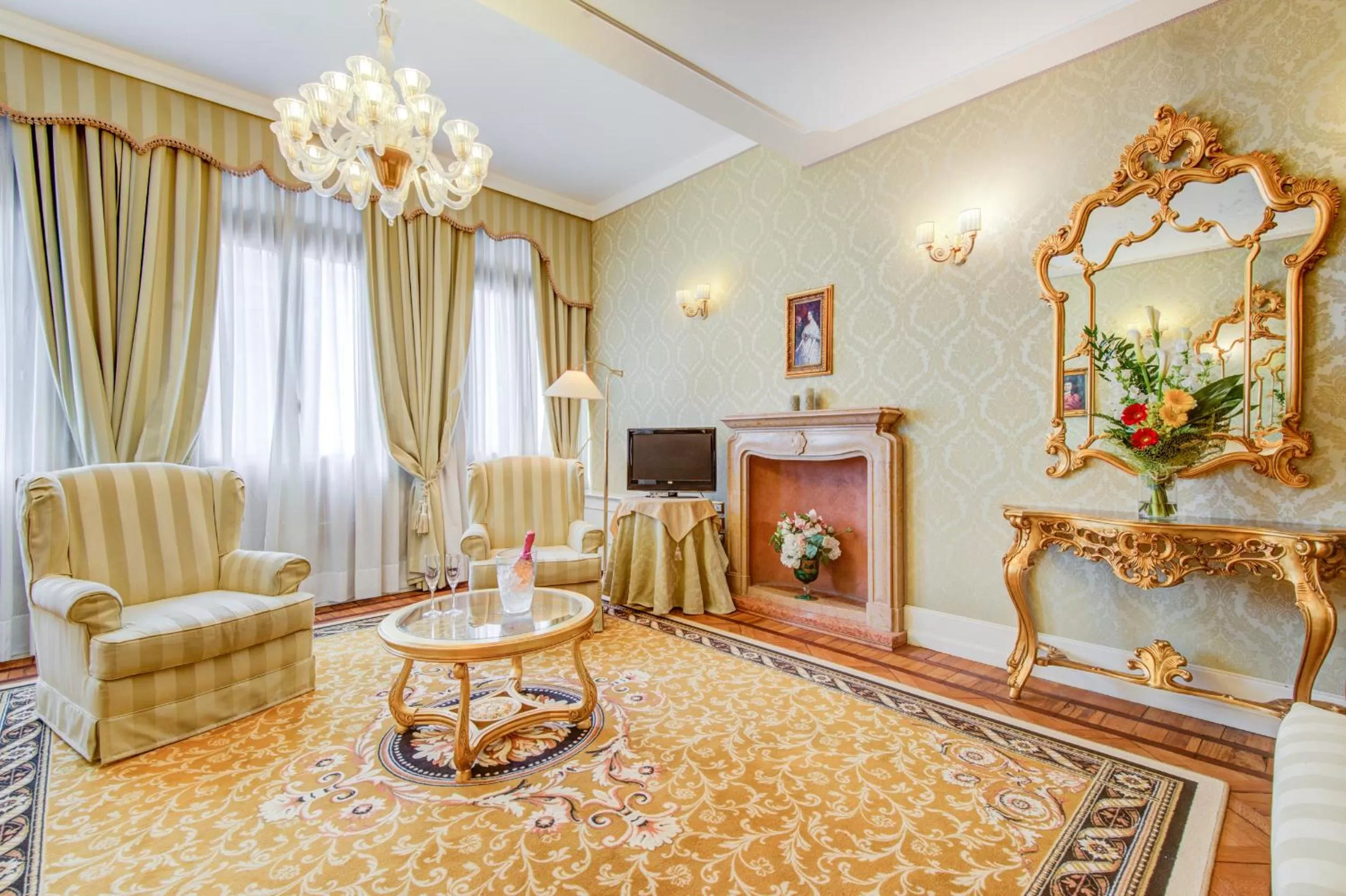 Living room in Hotel Al Duca Di Venezia