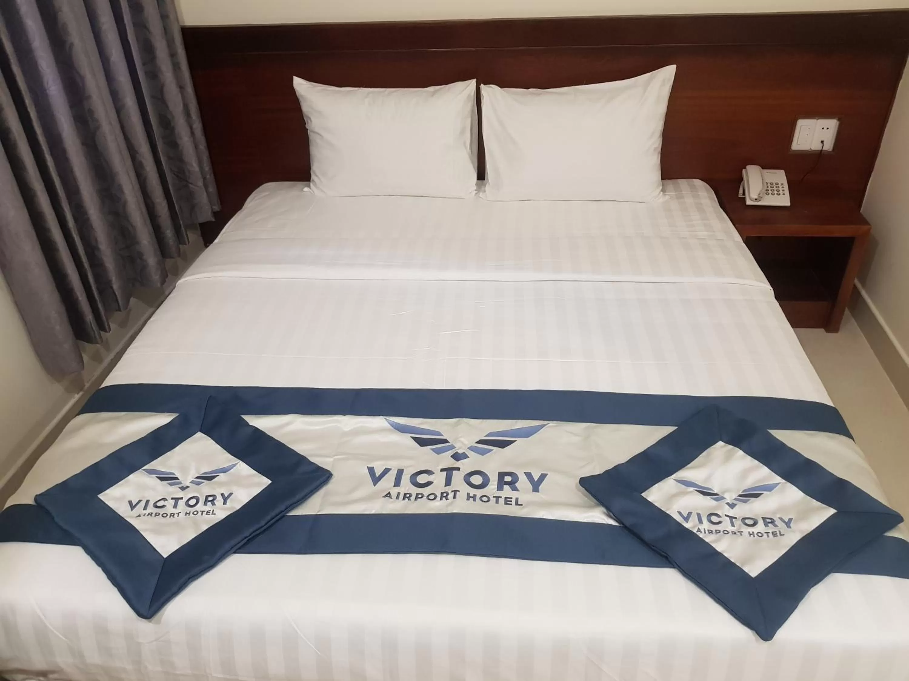Bed in Victory Airport Hotel