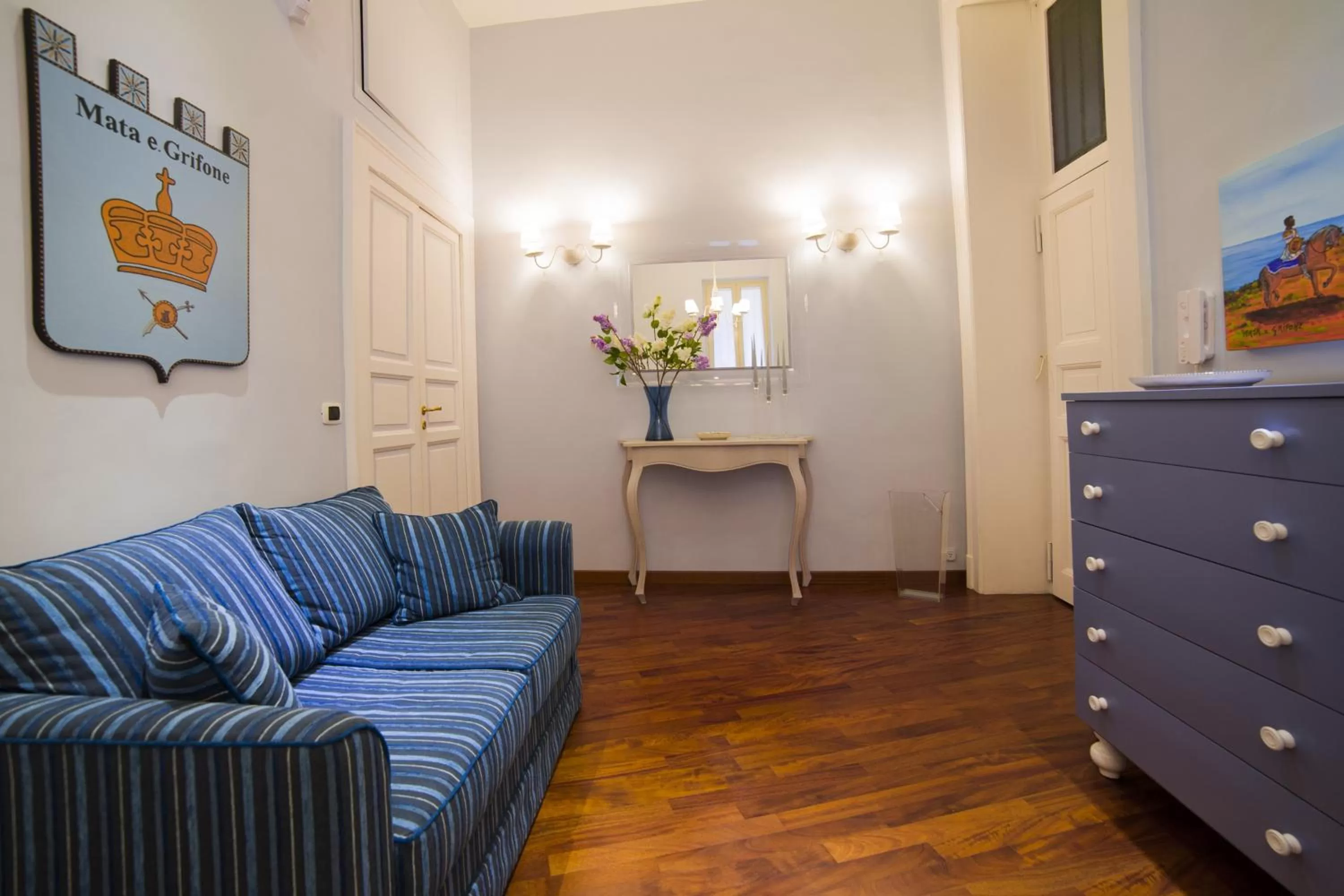 Living room, Seating Area in Mata e Grifone B&B