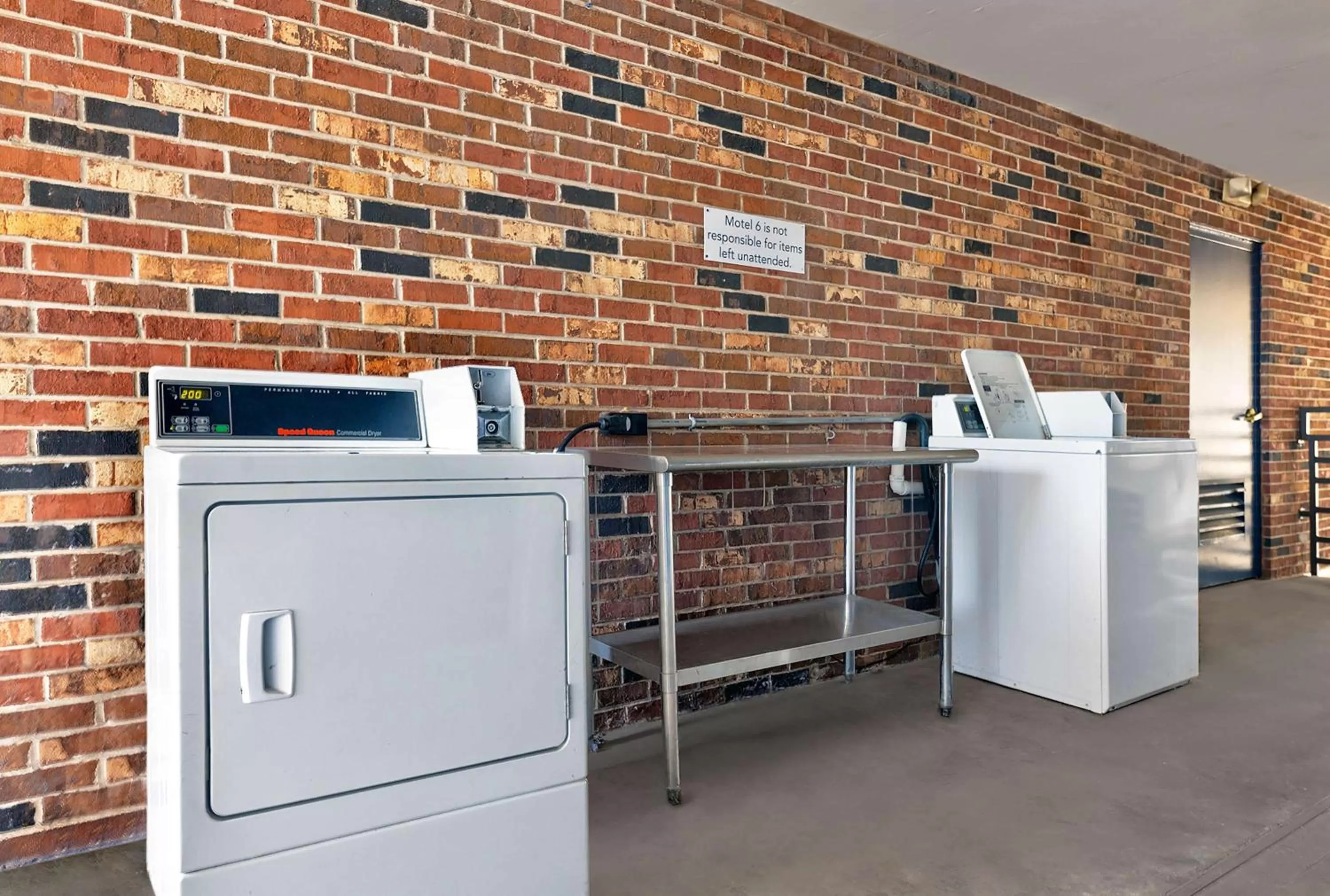 laundry in Motel 6 McDonough, GA