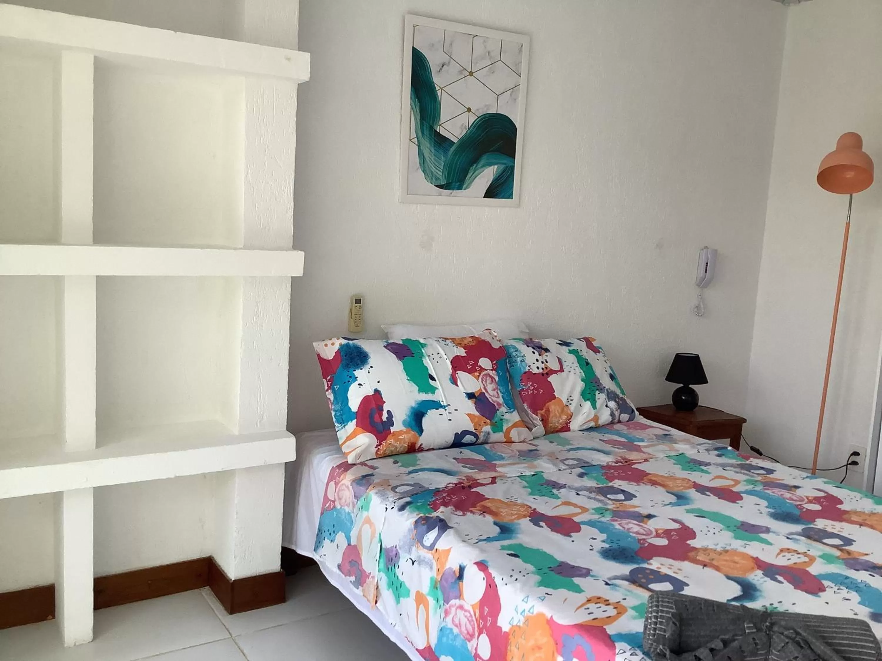 Bed in Pousada Villa Encantada LGBTQIAPlus