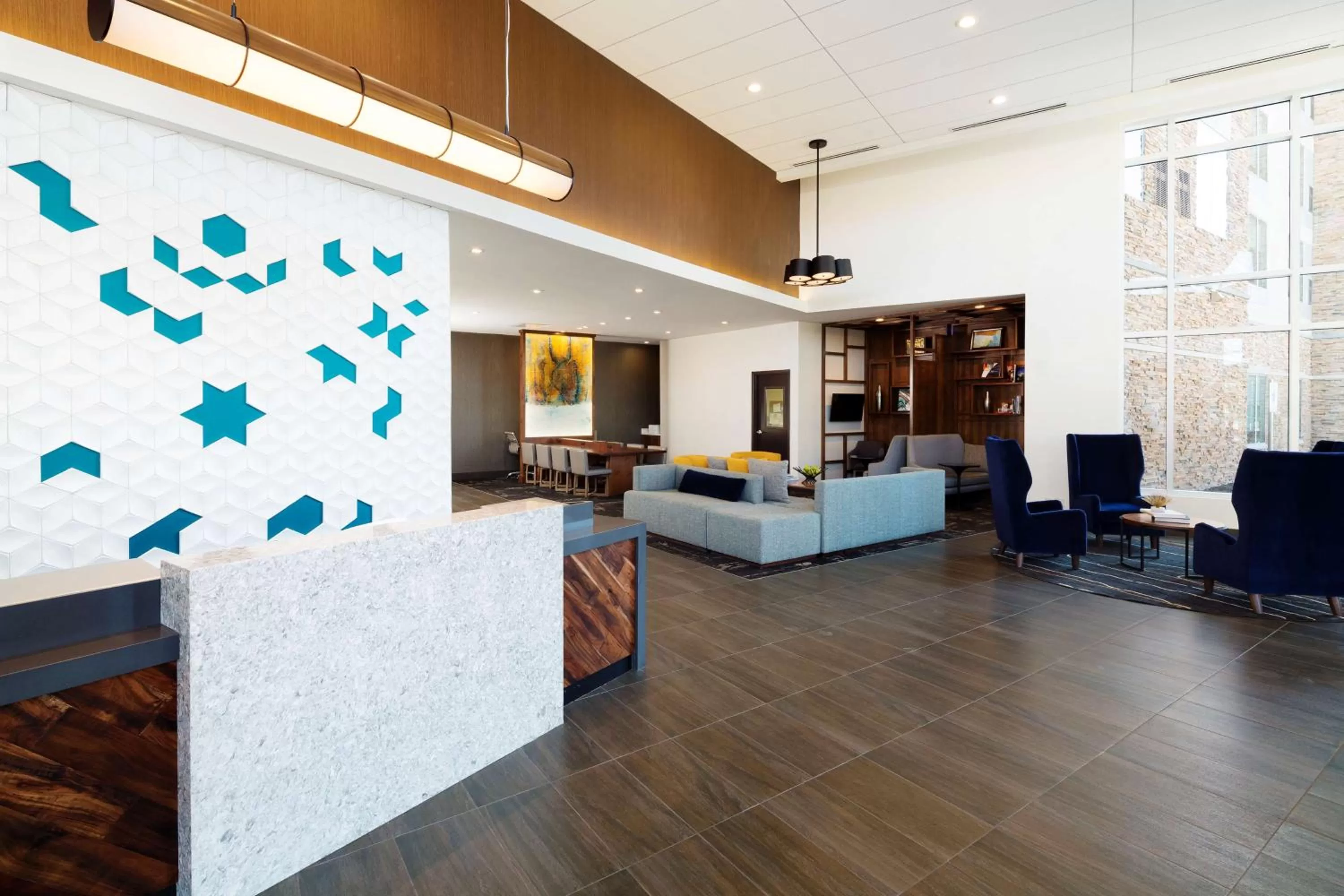 Lobby or reception in Hyatt Place Lubbock