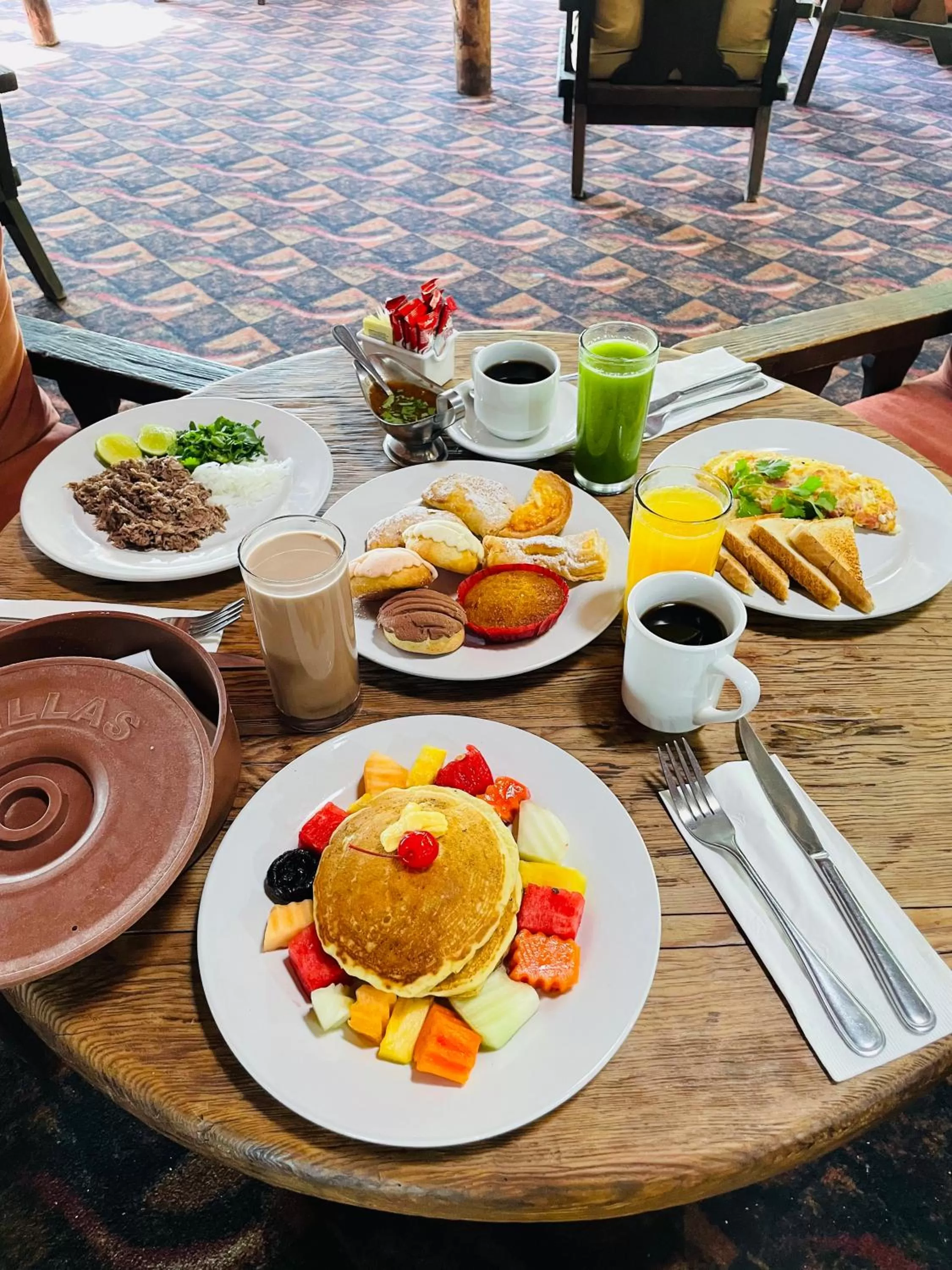 Food and drinks in Hotel Chipinque