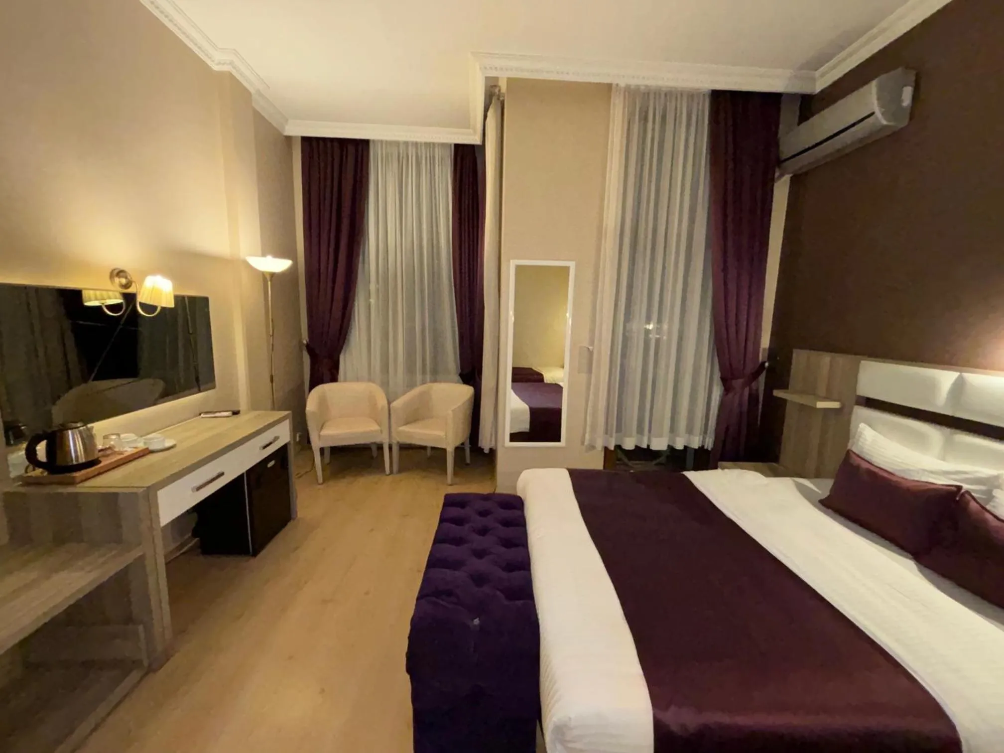 Bed in Nil Hotel İstanbul City Center