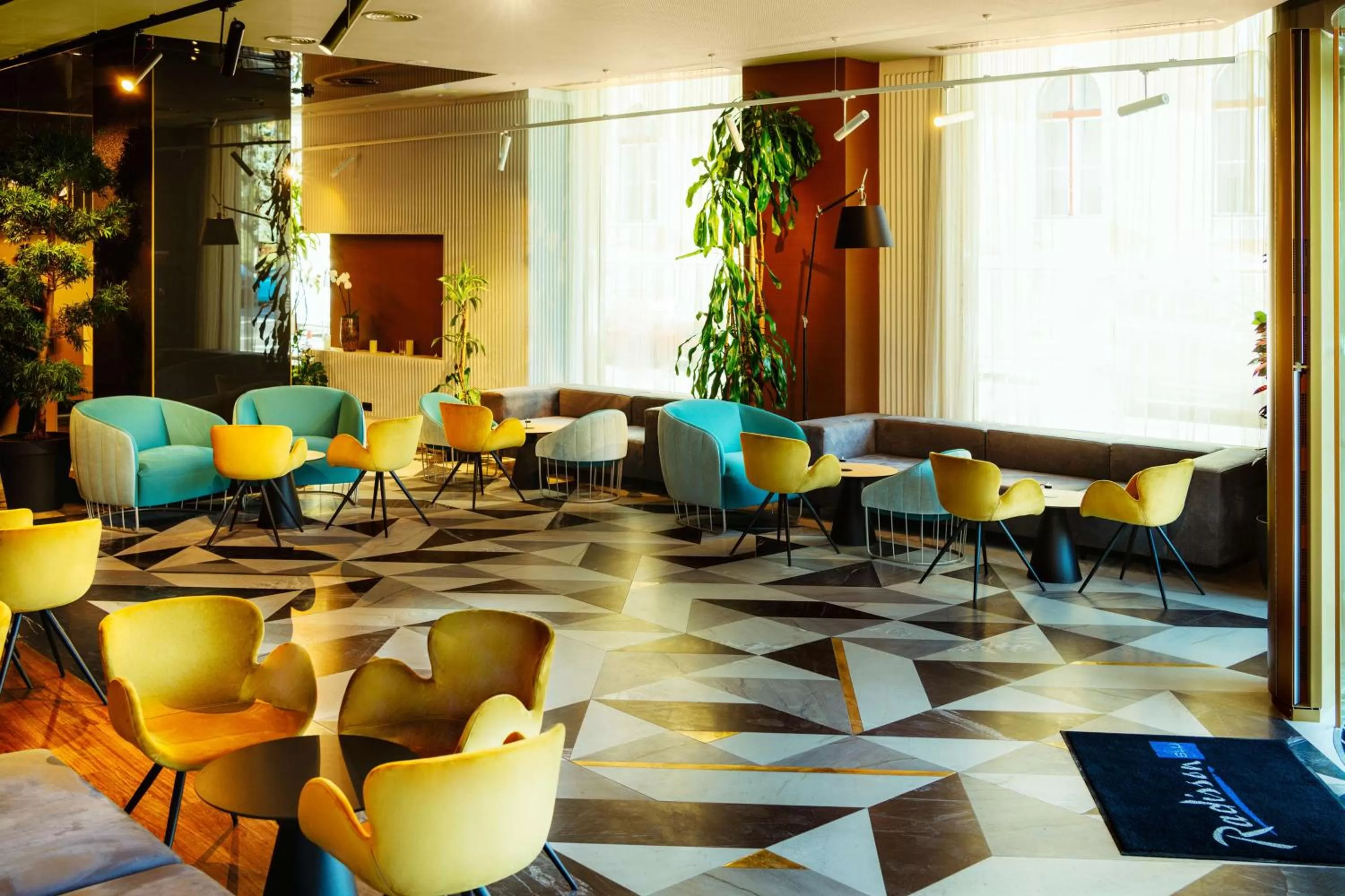 Lobby or reception in Radisson Blu Aurum Hotel, Brasov