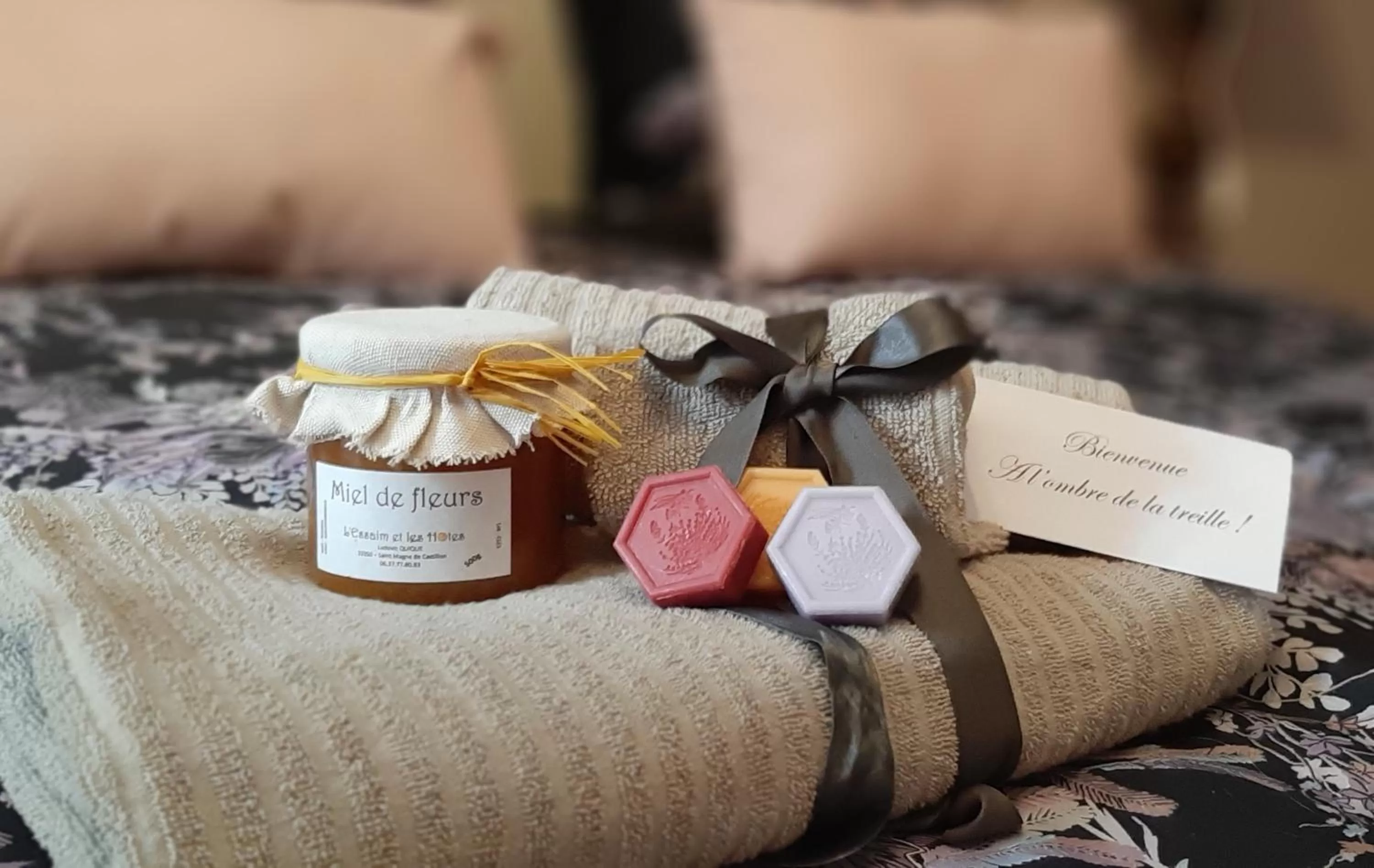 Decorative detail in A L'OMBRE DE LA TREILLE -Proche Saint-Emilion