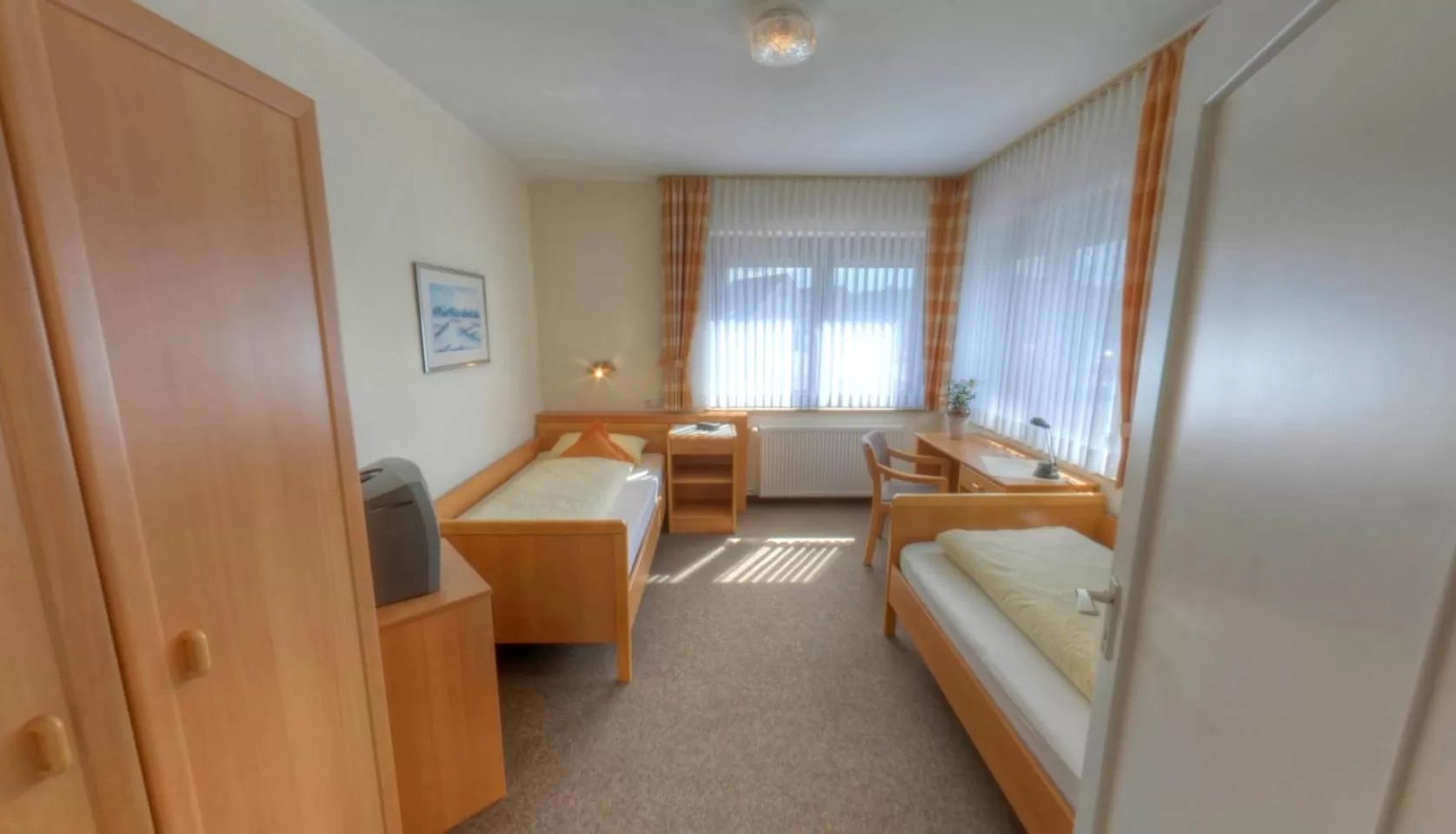 Bed in Hotel Gasthof Klusmeyer