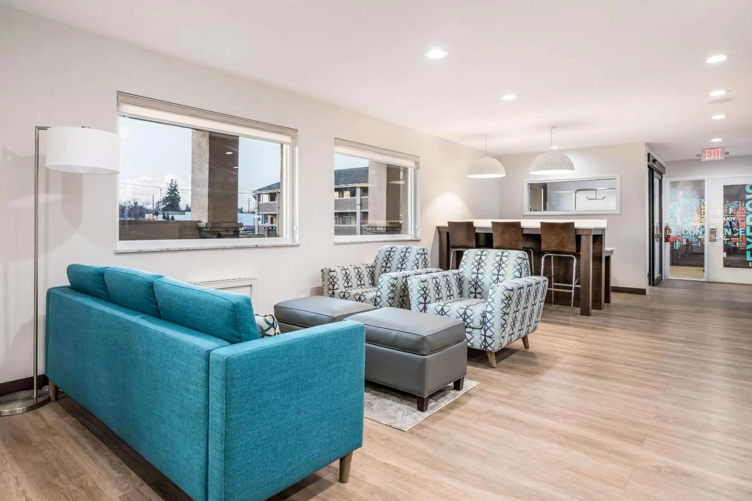 Lobby or reception in Clarion Pointe East Lansing University Area