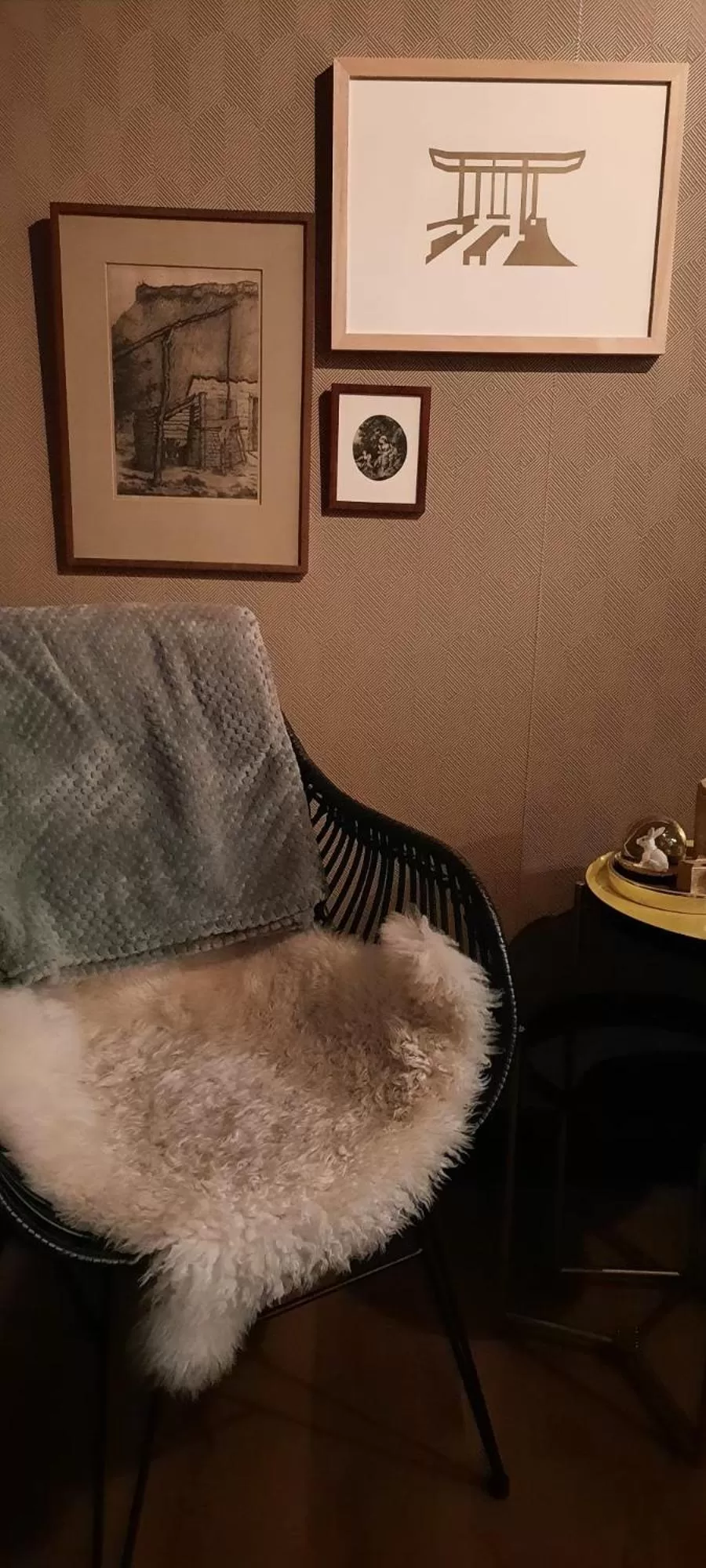 Seating area in Stadsslaperij B&B