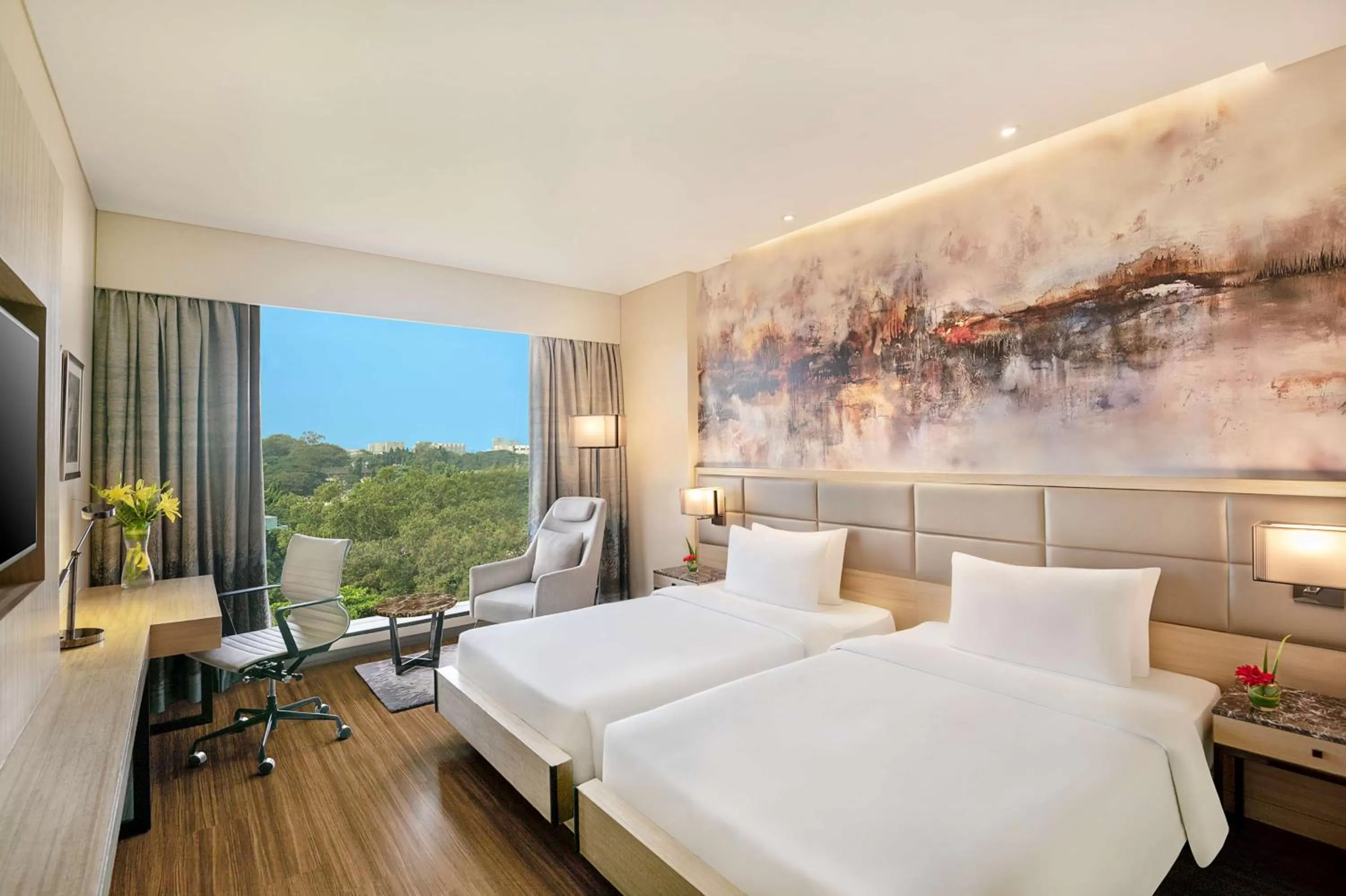 Photo of the whole room, Bed in Radisson Mumbai Andheri MIDC