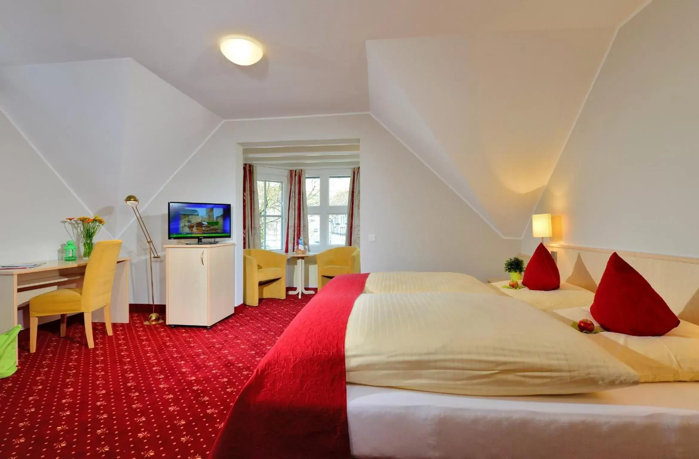 Deluxe Double Room with Balcony in Landhotel Albers Deluxe Double Room with Balcony in Landhotel Albers