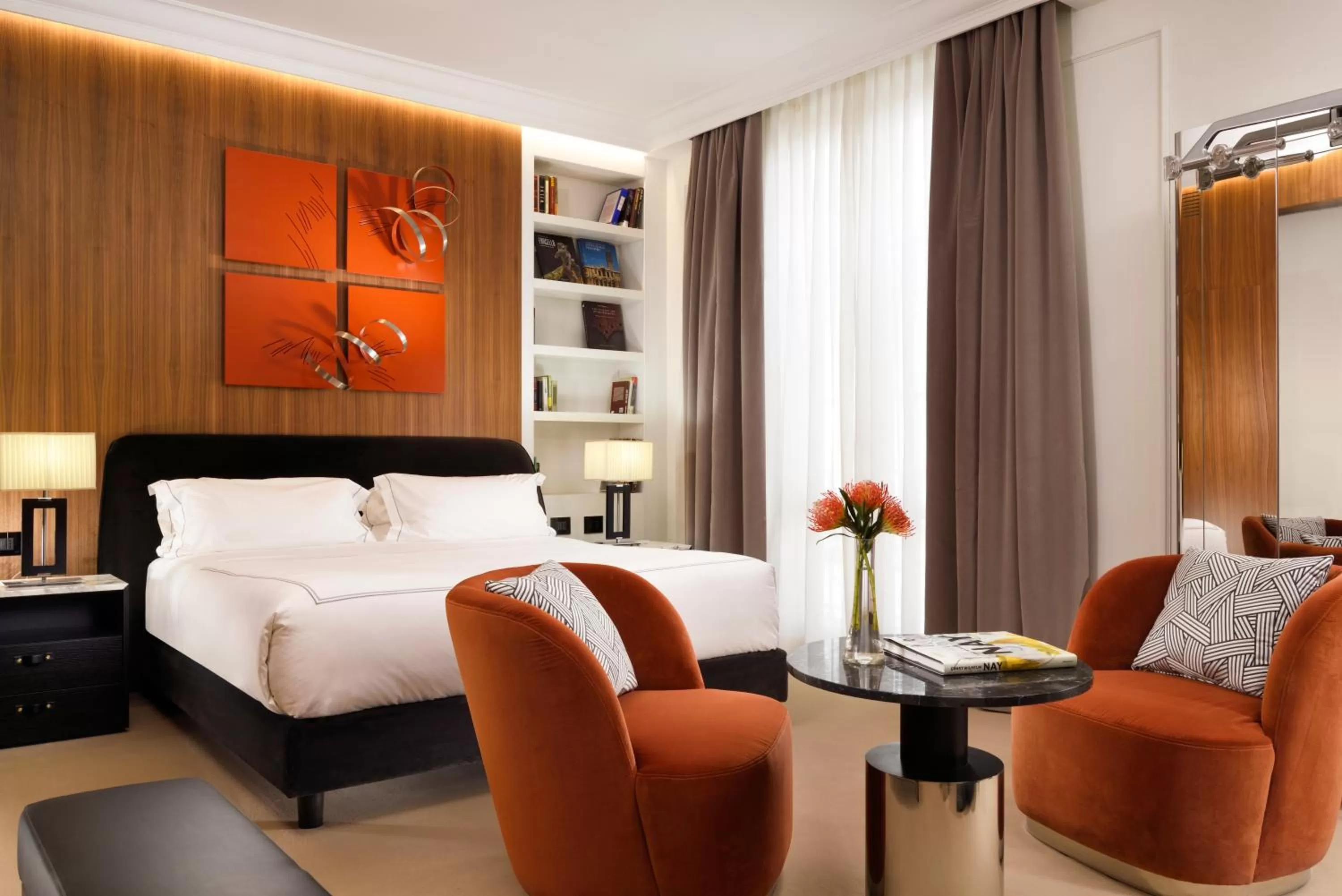 Bedroom, Bed in The First Dolce - Preferred Hotels & Resorts