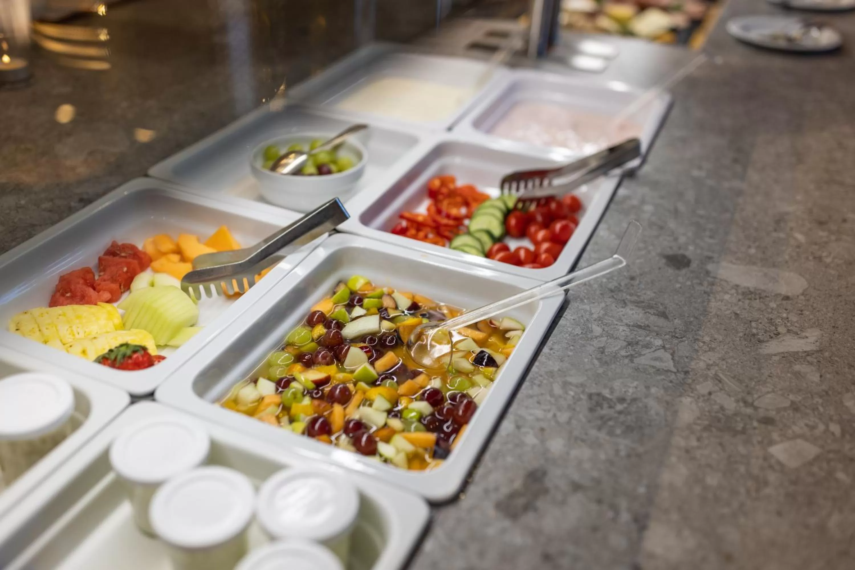 Buffet breakfast in Hotel Sonnenspitze