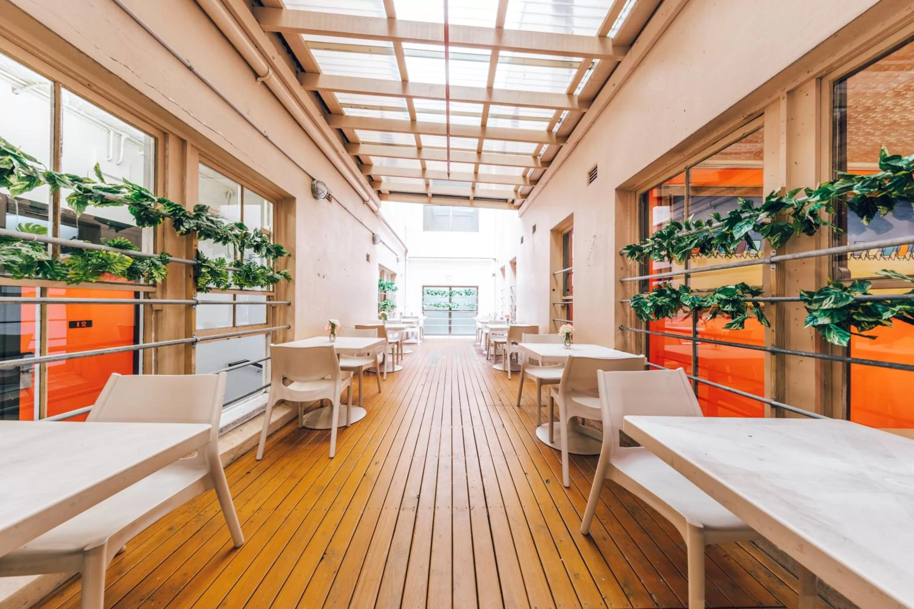 Patio in Maze Backpackers - Sydney