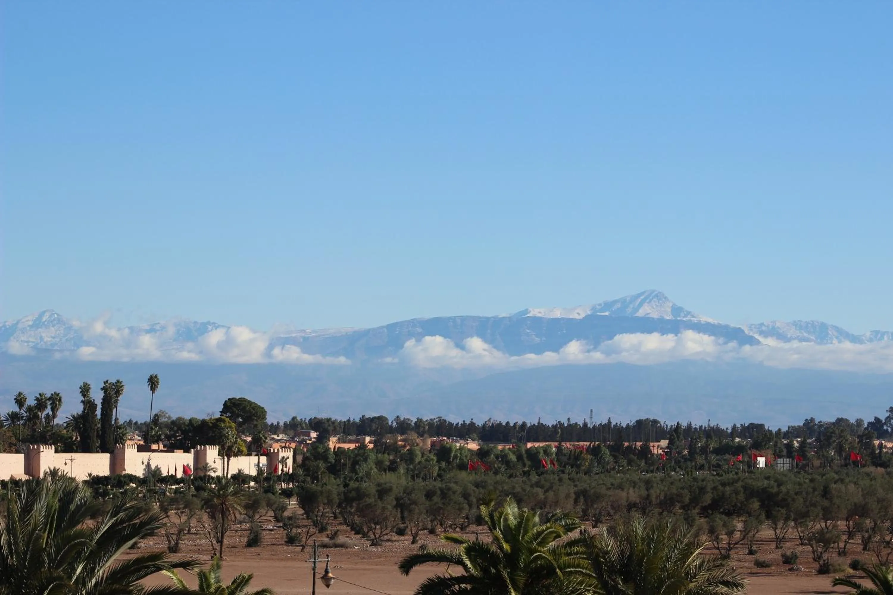 Mountain view in Riad Eloise