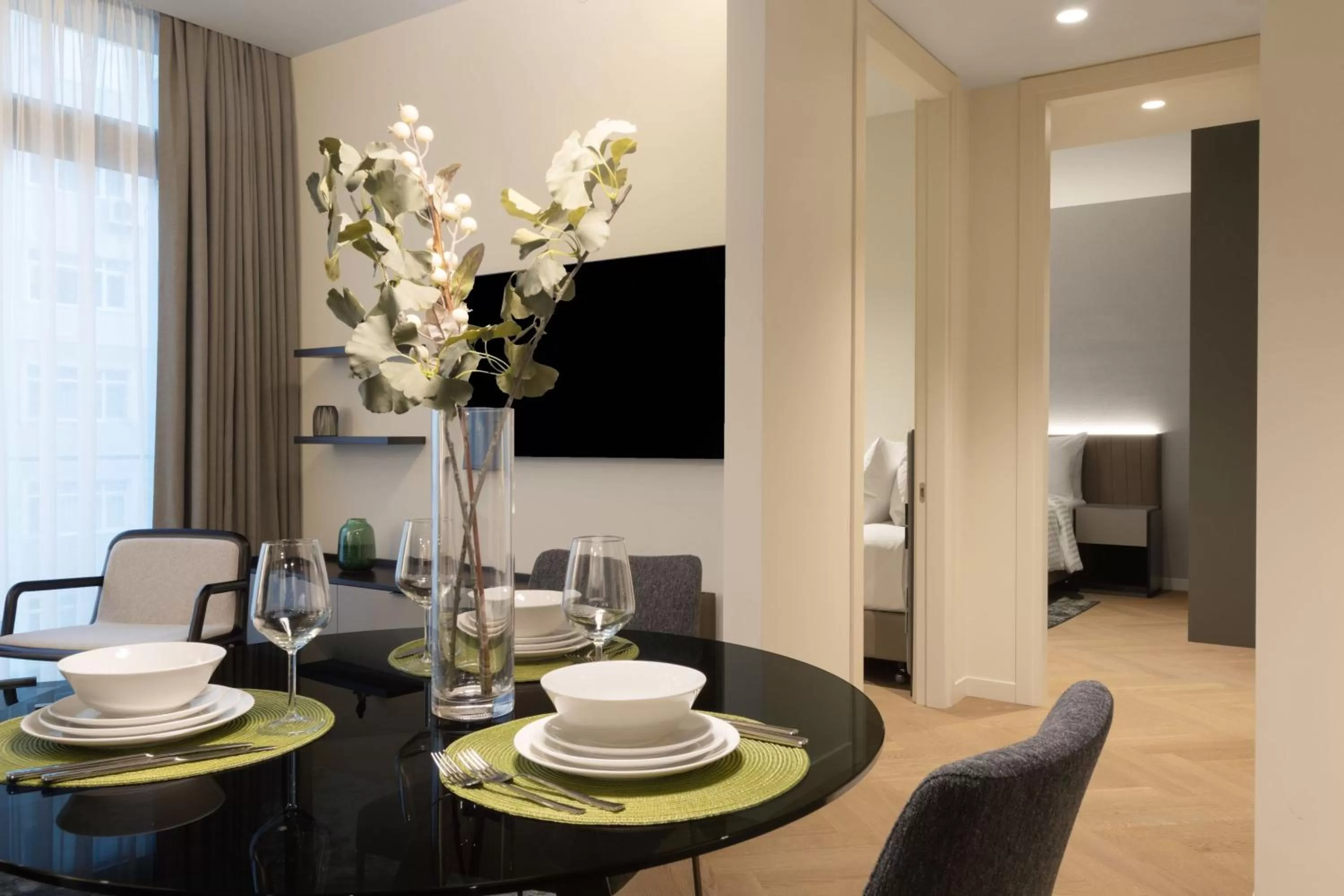 Bedroom in Marriott Executive Apartments Istanbul Fulya