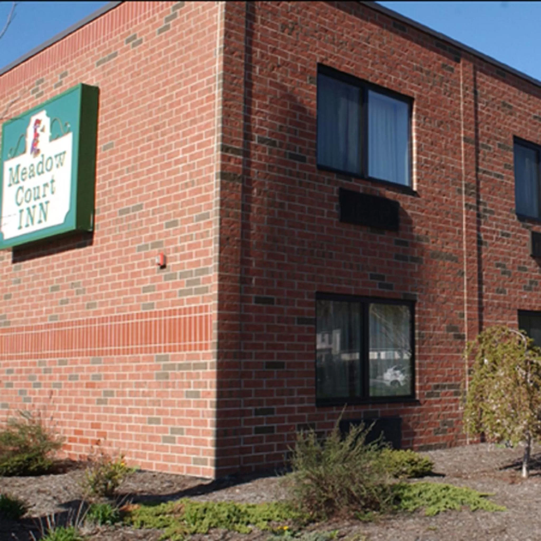 Facade/entrance in Meadow Court Inn - Ithaca