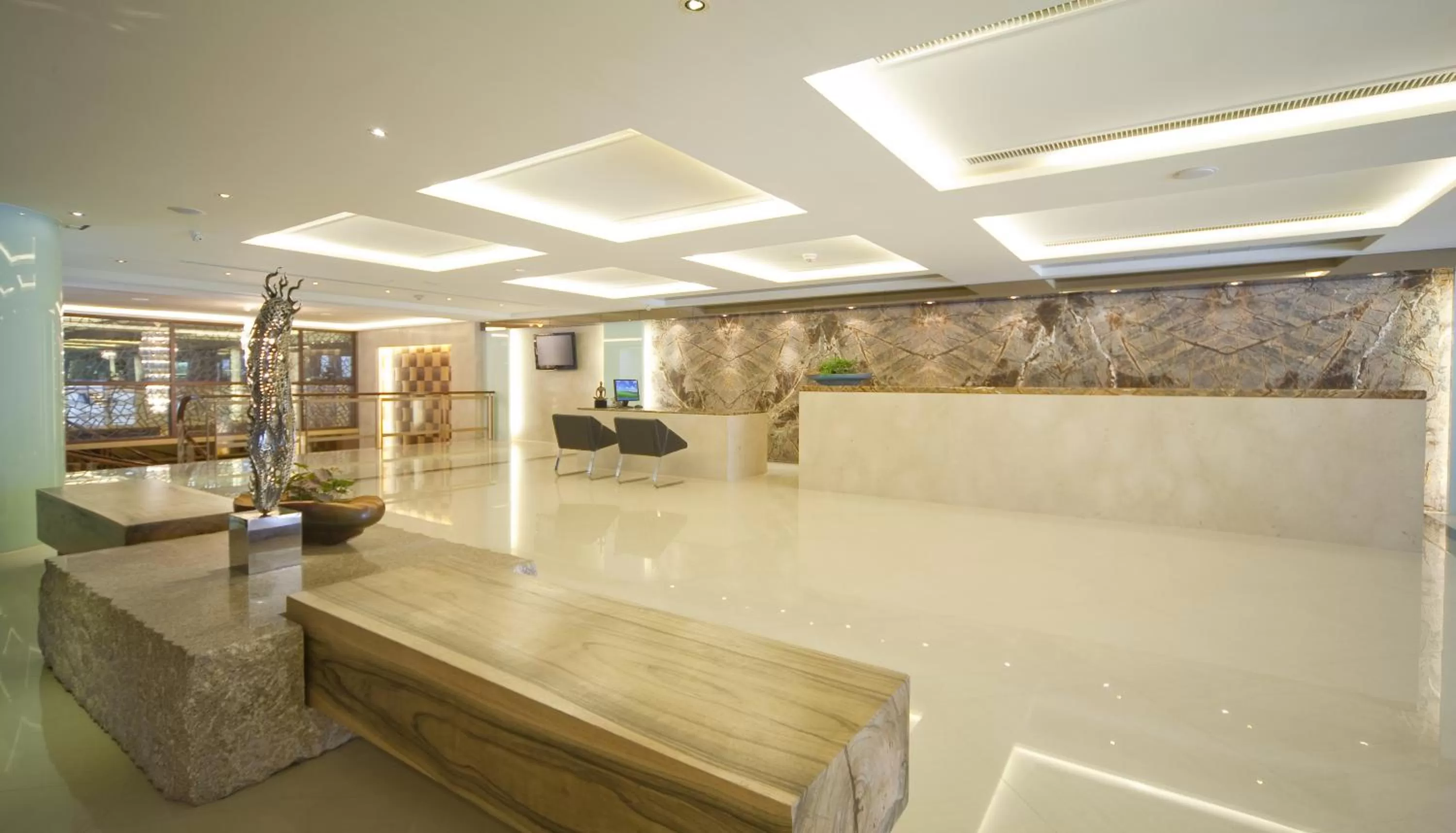 Lobby or reception in Guide Hotel Taipei Bade