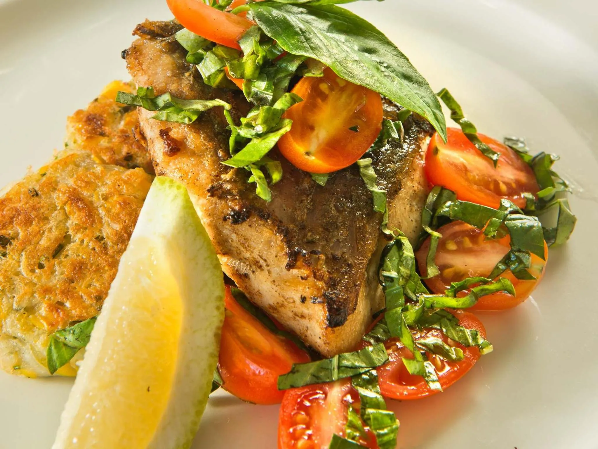 Food close-up in Krystal Beach Hotel