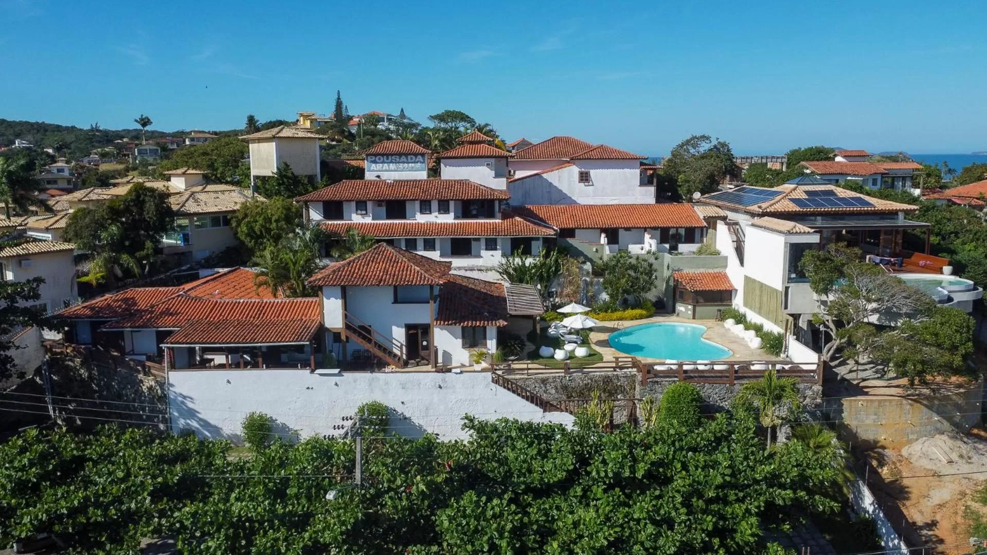 Property building in Buzios Arambaré Hotel