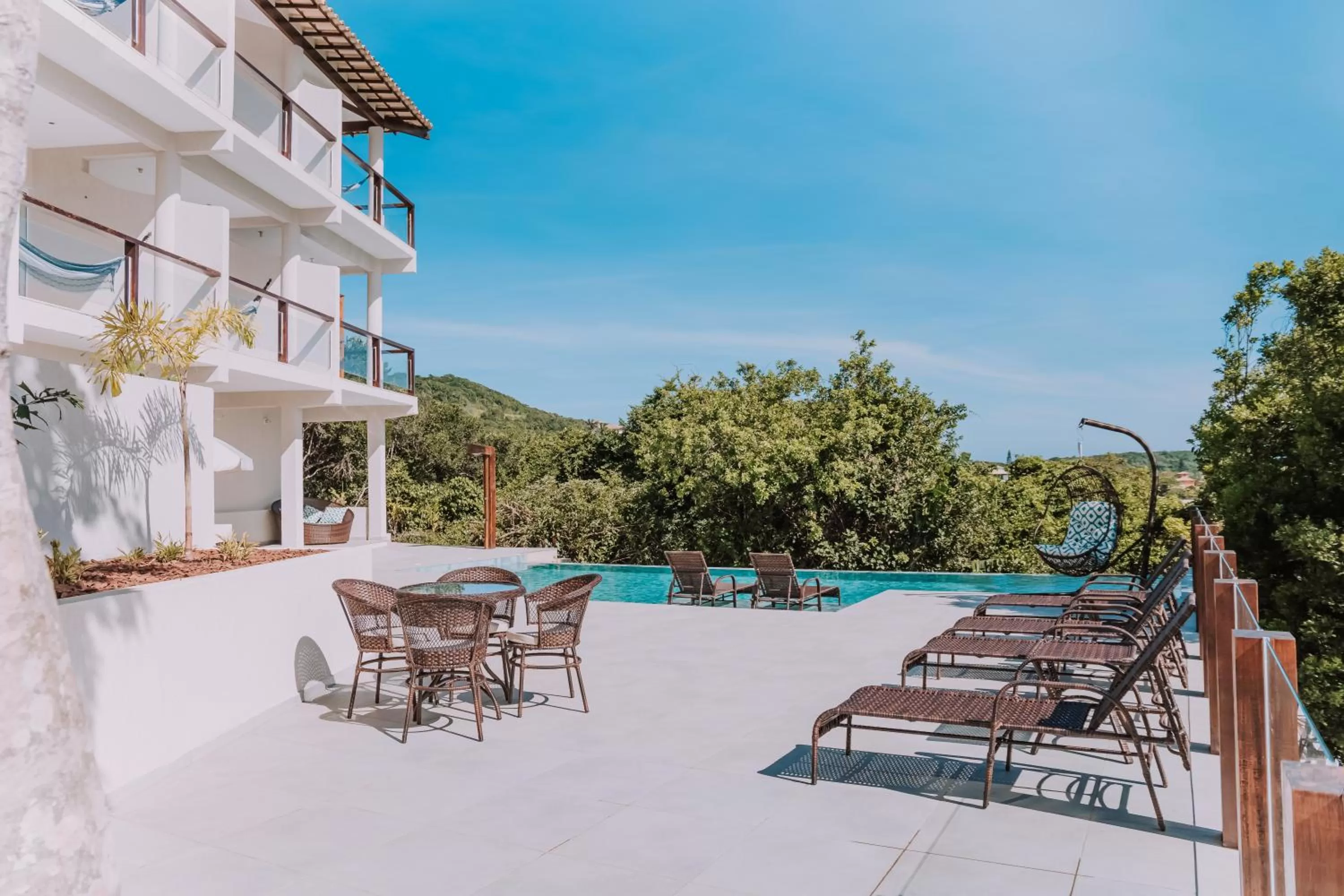 Patio in Pousada Peninsula de Buzios