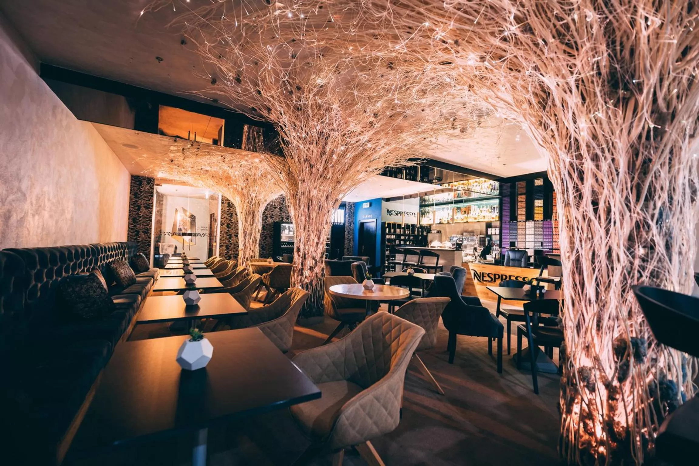 Lounge or bar in BOUTIQUE HOTEL11 with rooftop SPA