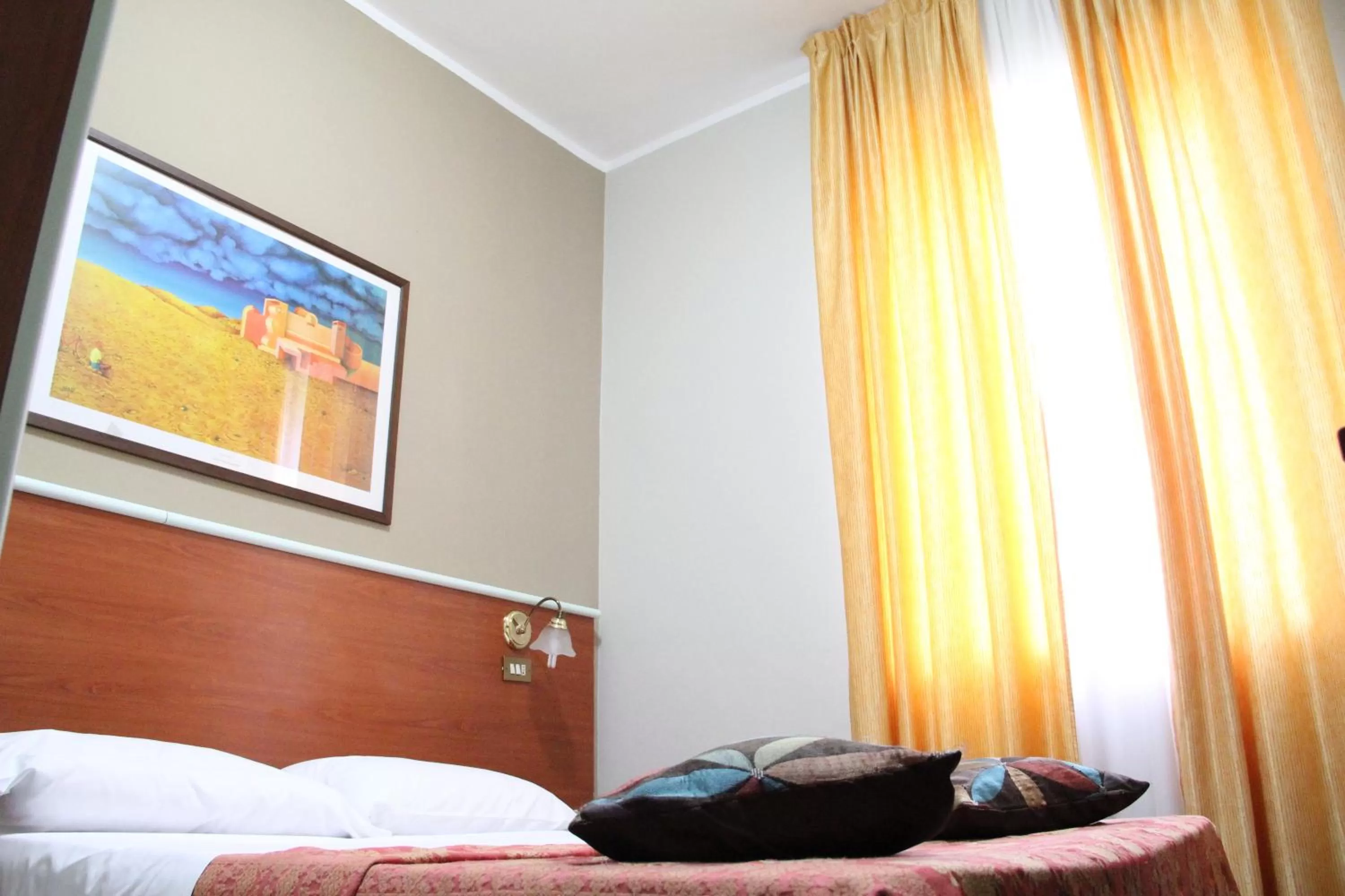 Decorative detail, Bed in Hotel MM Dateo