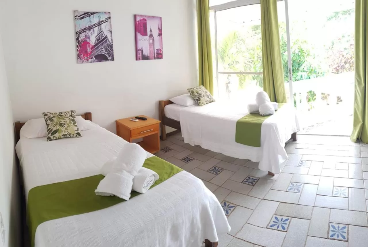 Bed in Coral House San Andres