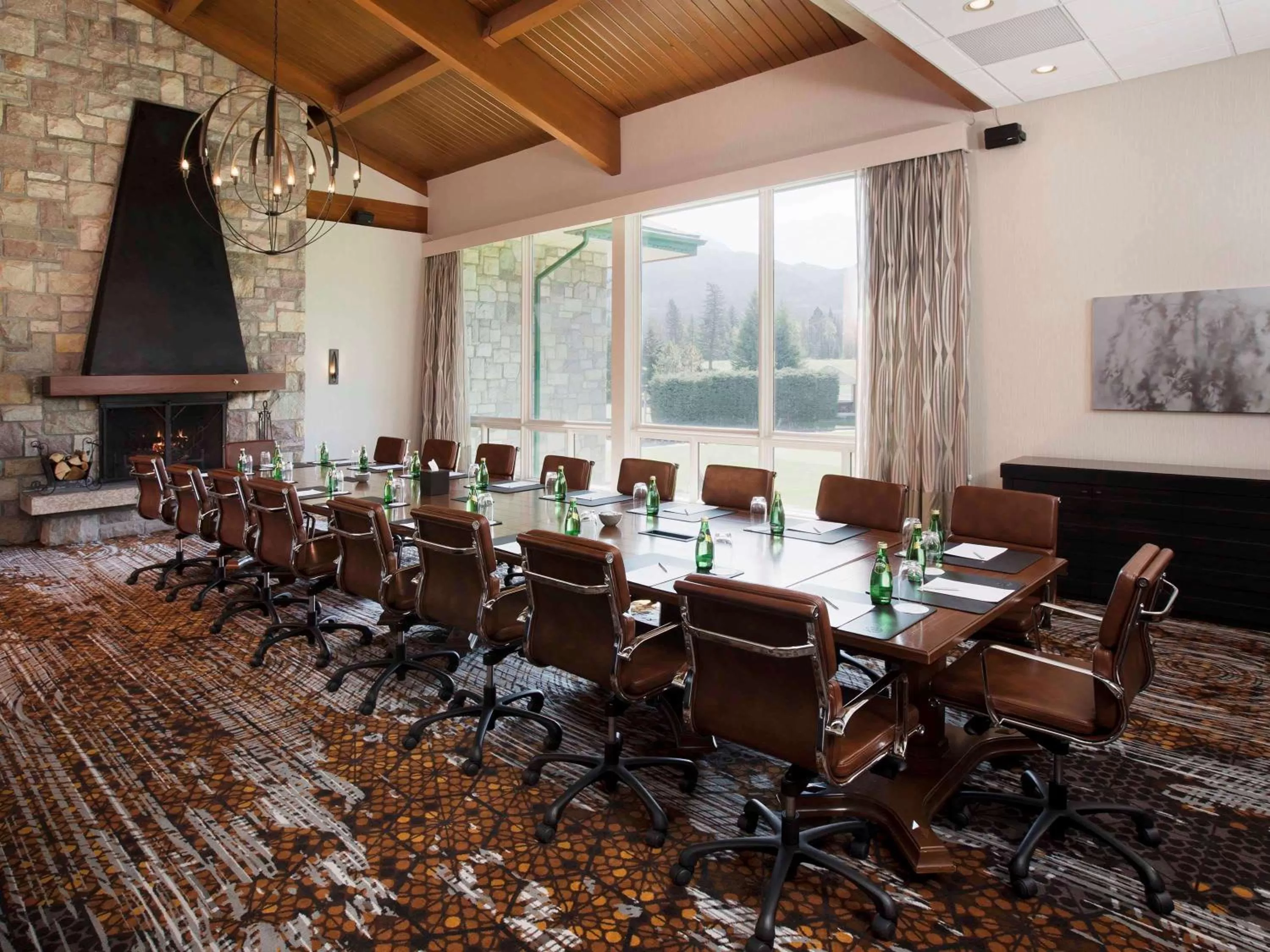 On site in Fairmont Jasper Park Lodge