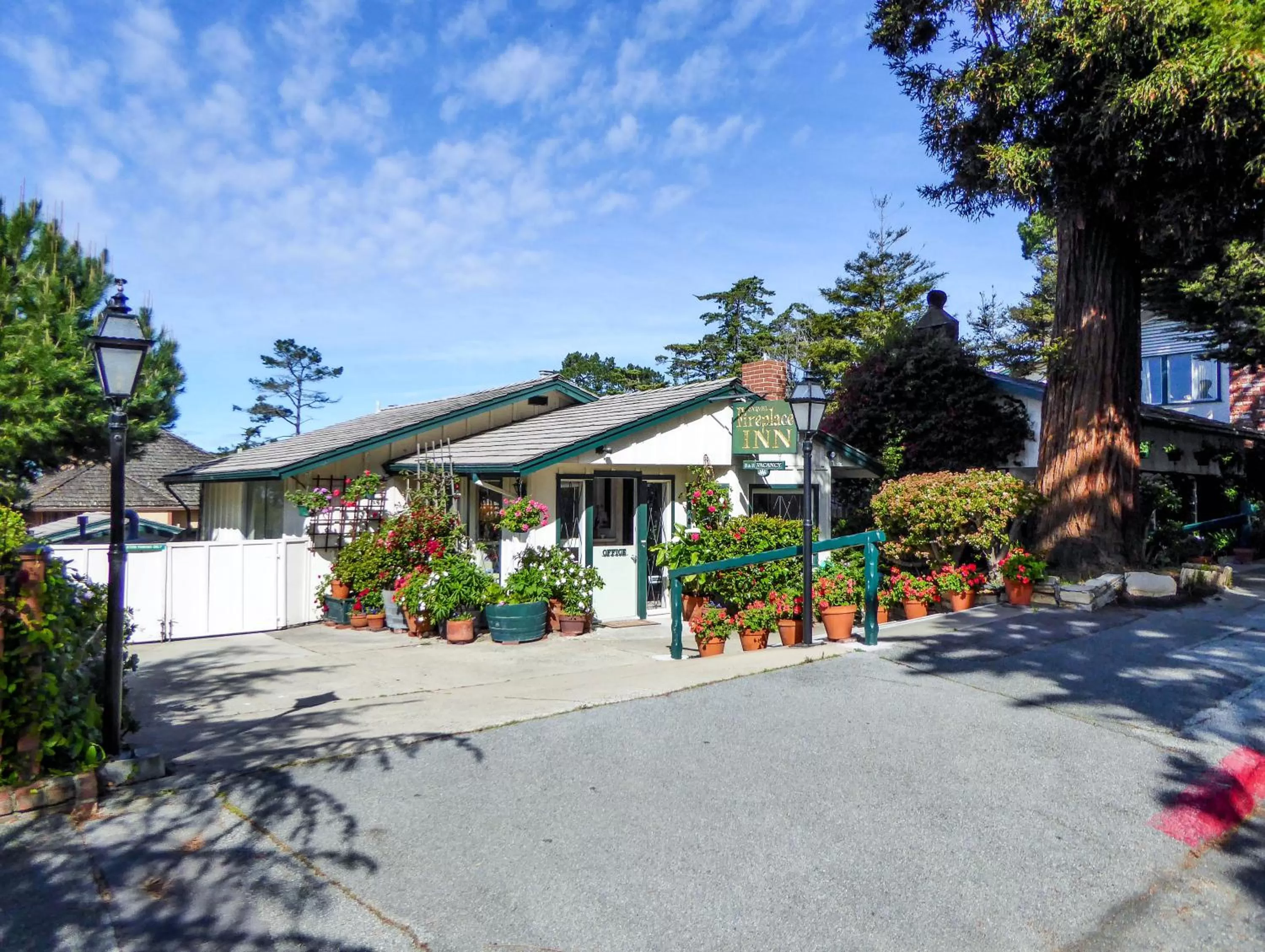 Property building in Carmel Fireplace Inn